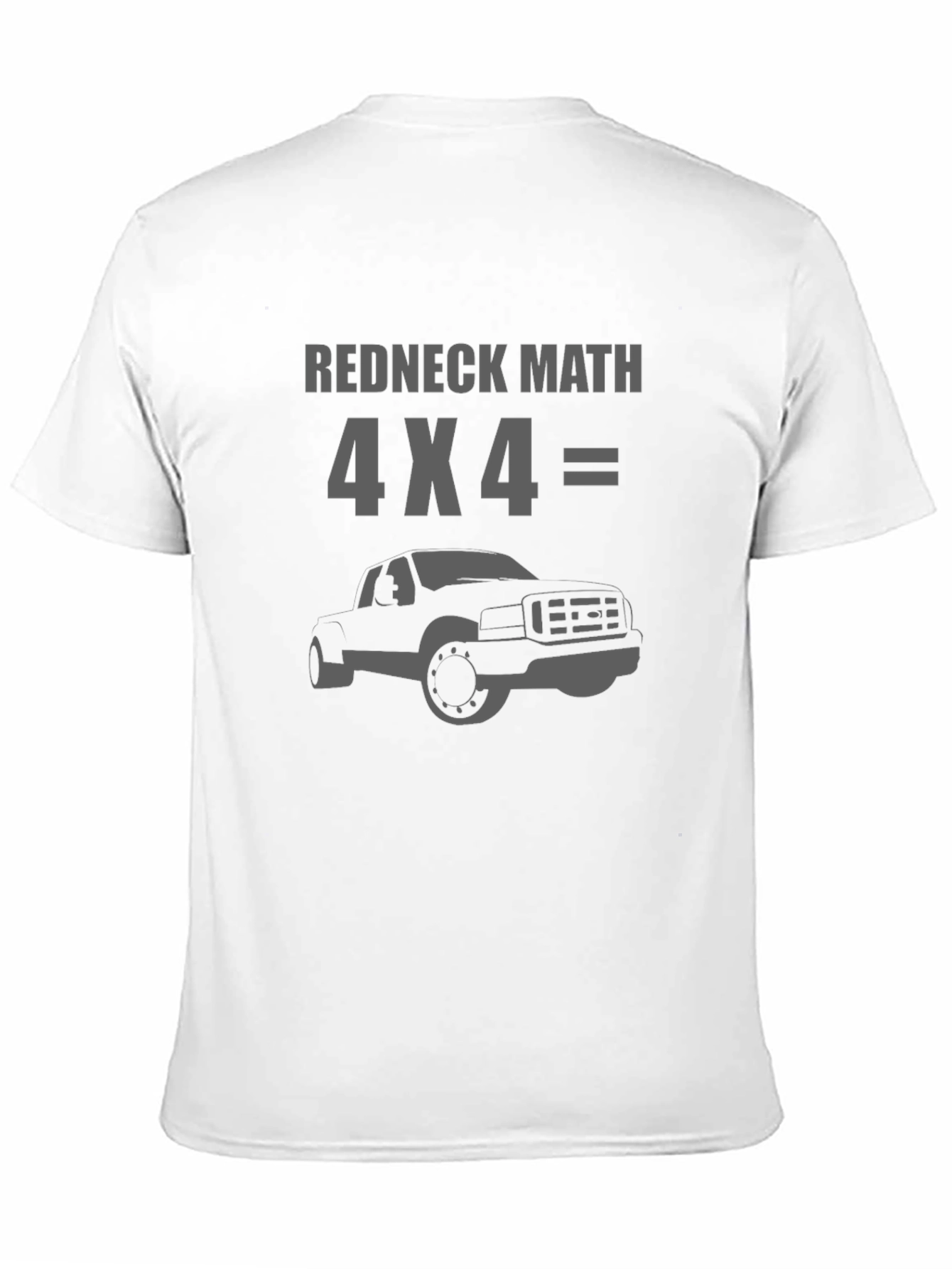 Redneck Math 4x4 Truck T-Shirt