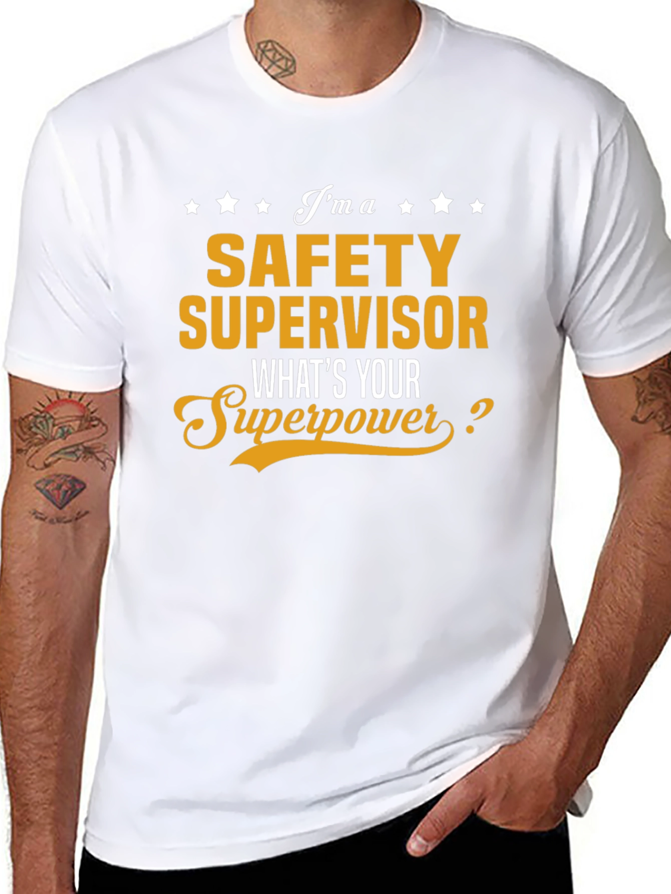 Safety Supervisor Superpower T-Shirt