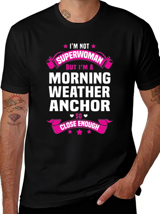 Morning Weather Anchor Graphic T-Shirt