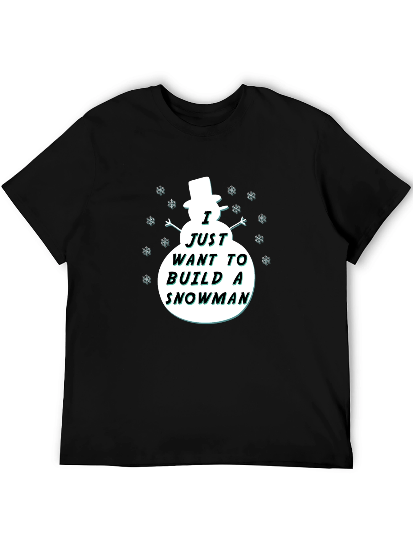 Snowman Graphic T-Shirt