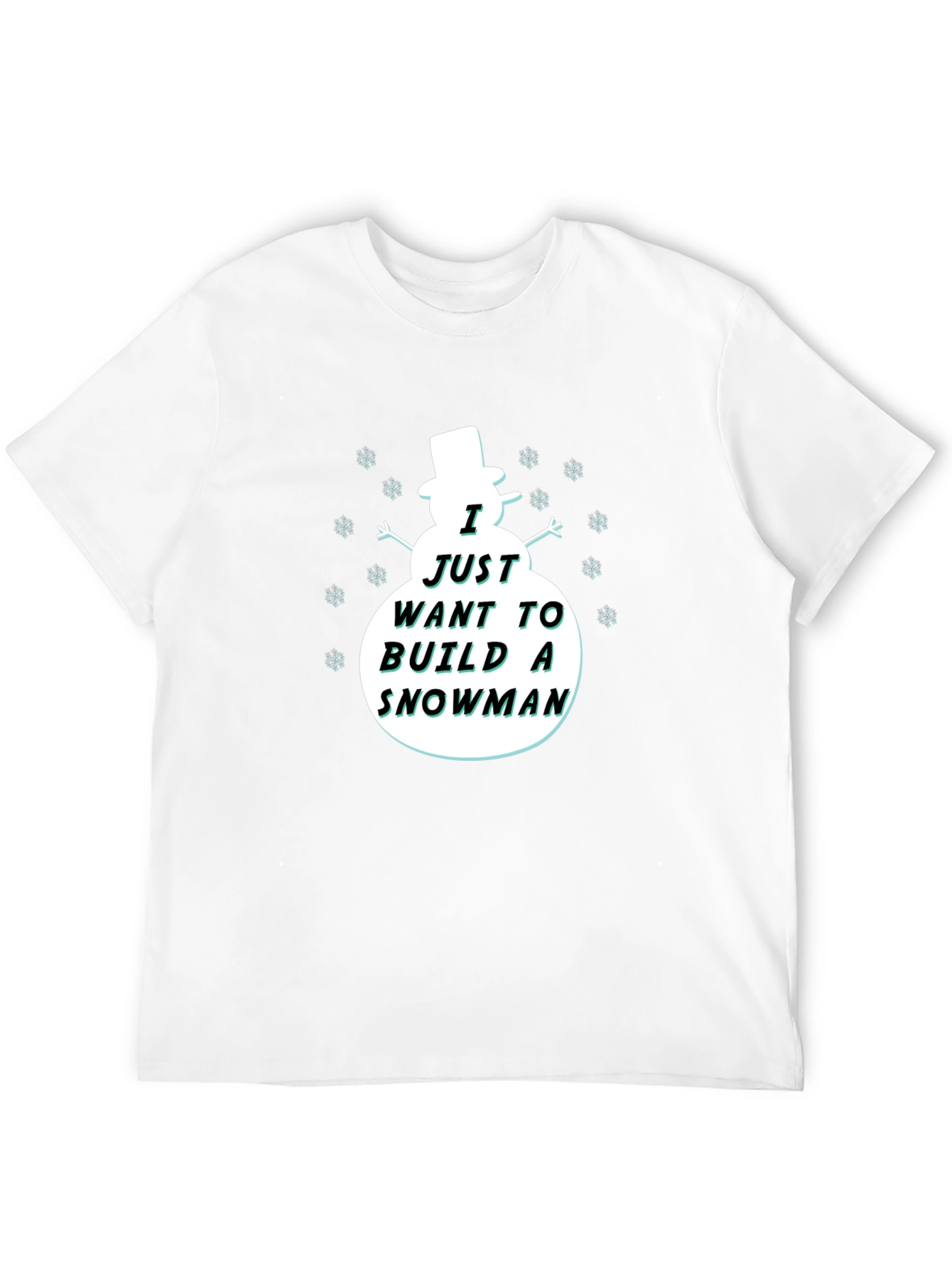 Snowman Graphic T-Shirt
