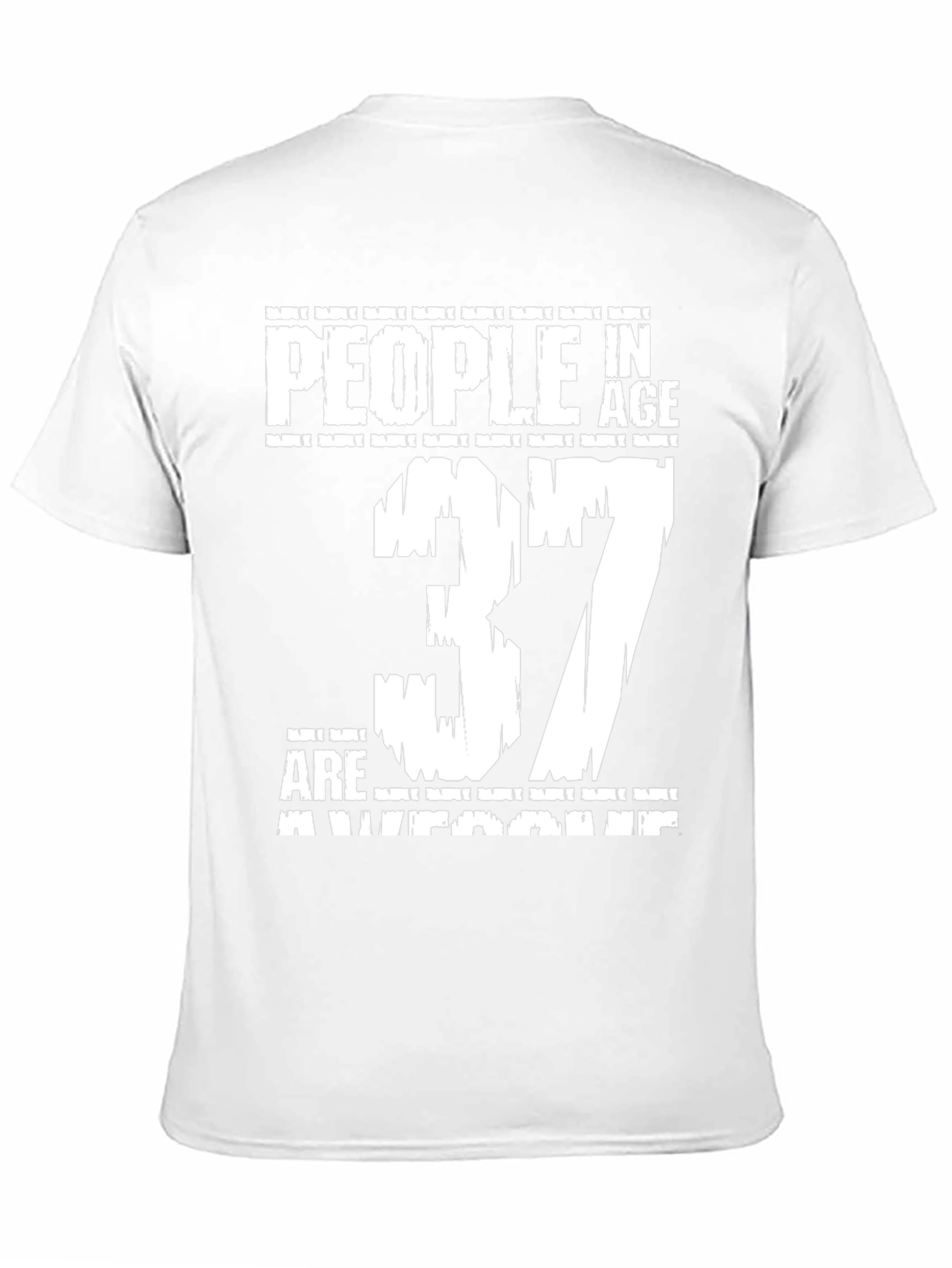 37 Years Old Awesome Birthday T-Shirt