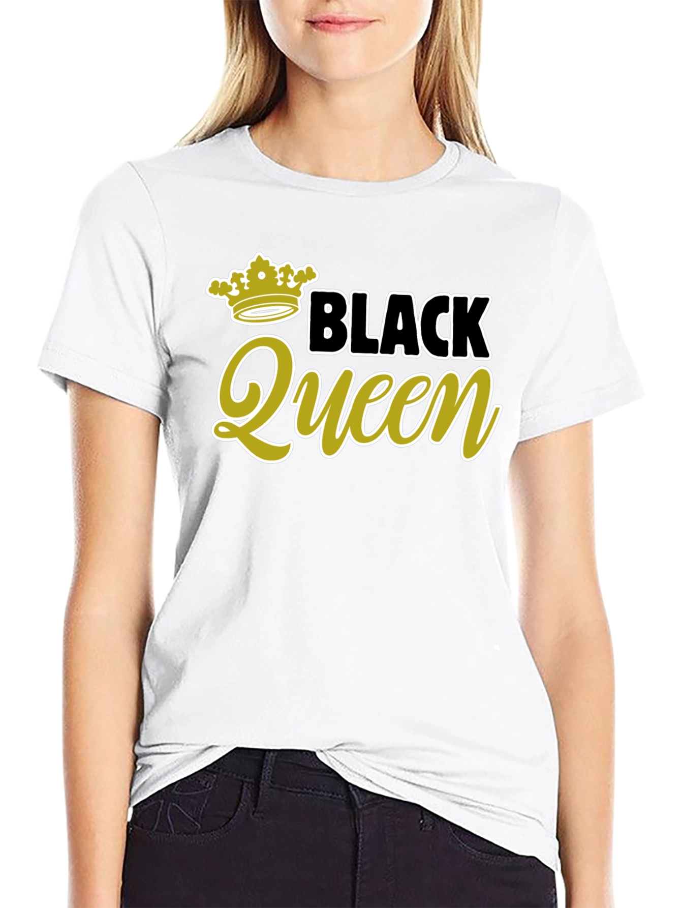 Black Queen Graphic Tee - Stylish and Empowering