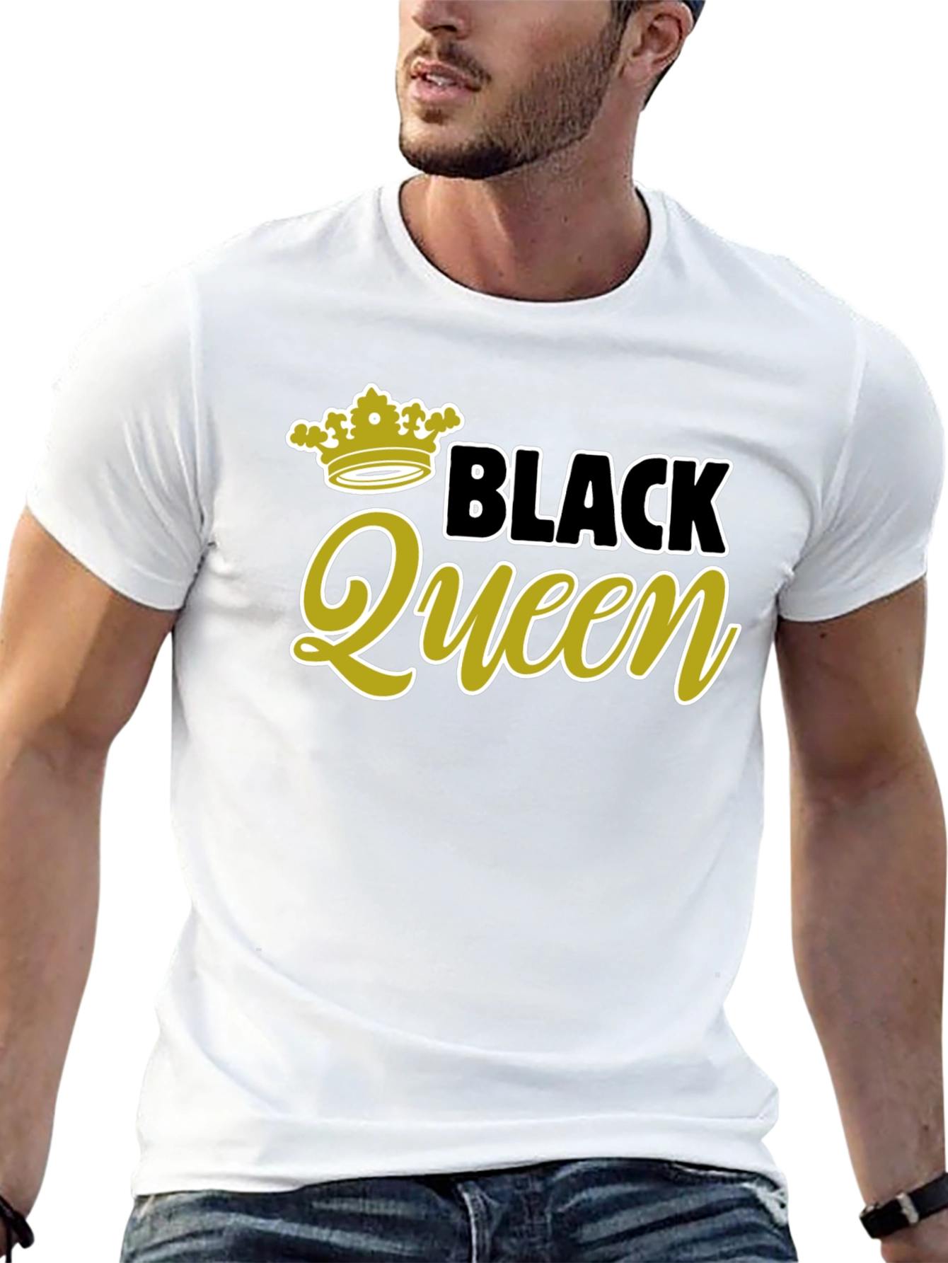 Black Queen Graphic Tee - Stylish and Empowering