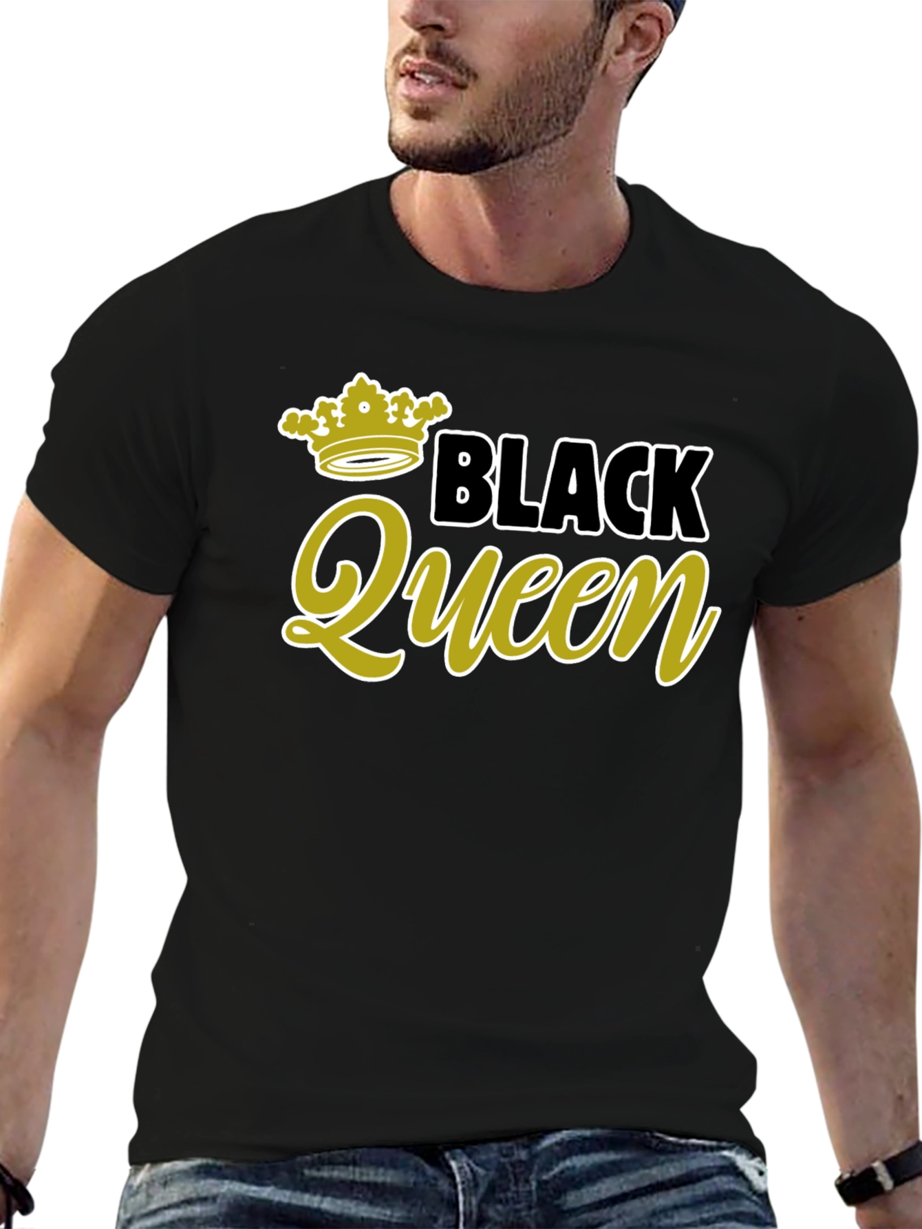 Black Queen Graphic Tee - Stylish and Empowering