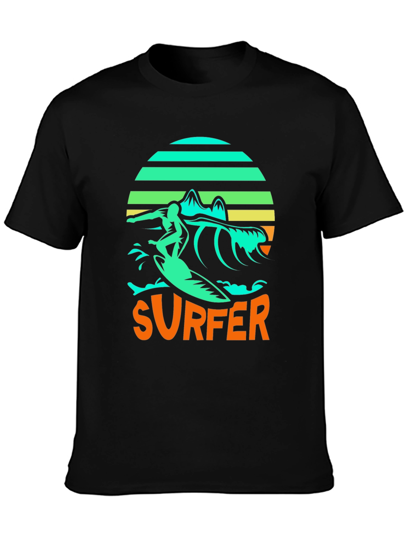 Cool Surfer Graphic T-Shirt