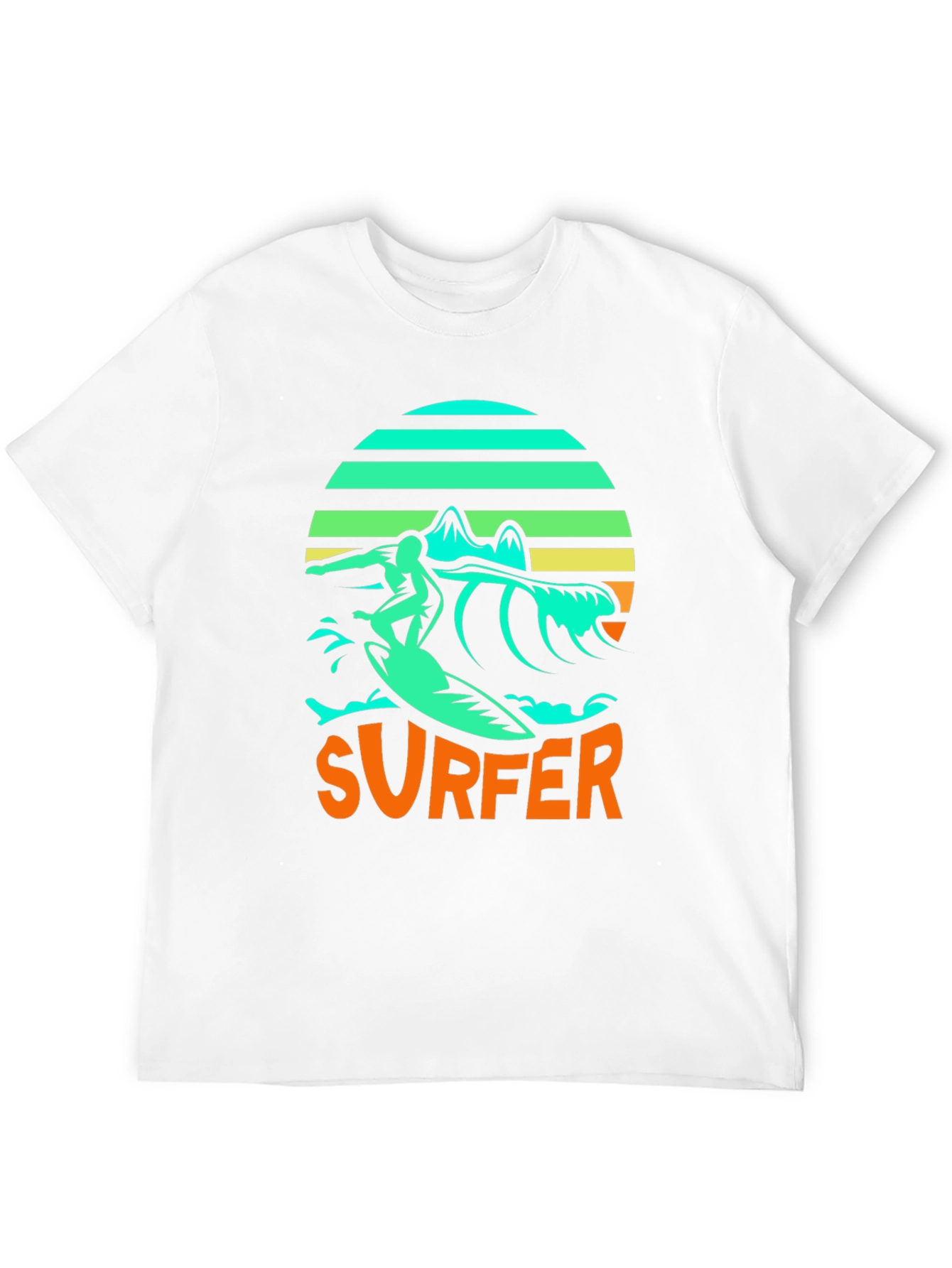 Cool Surfer Graphic T-Shirt