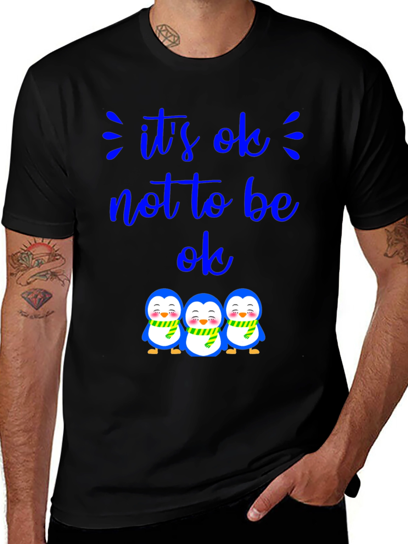 Its OK Penguin Graphic Tee