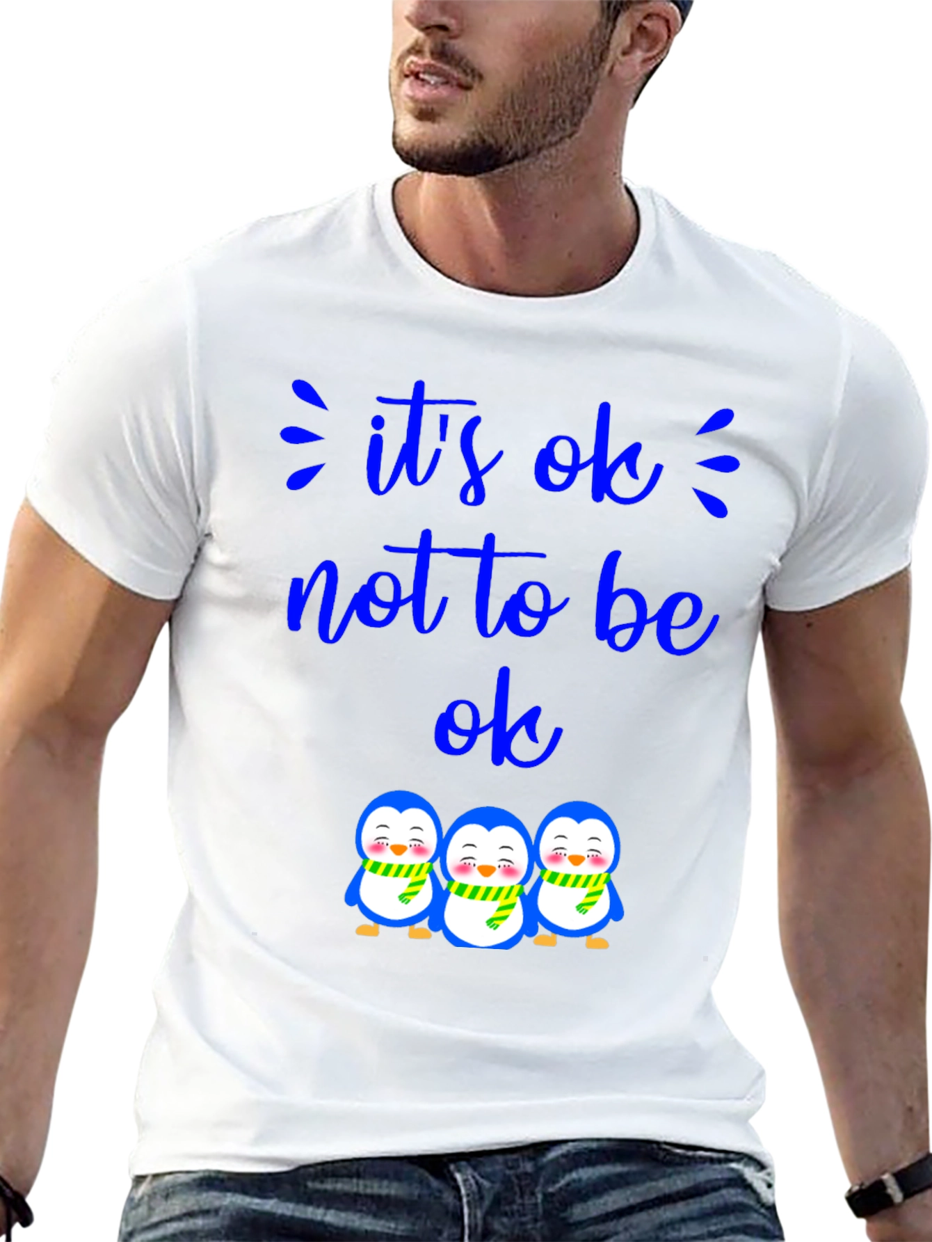 Its OK Penguin Graphic Tee