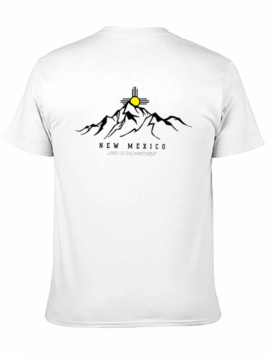 New Mexico Land of Enchantment Graphic Tee - Black