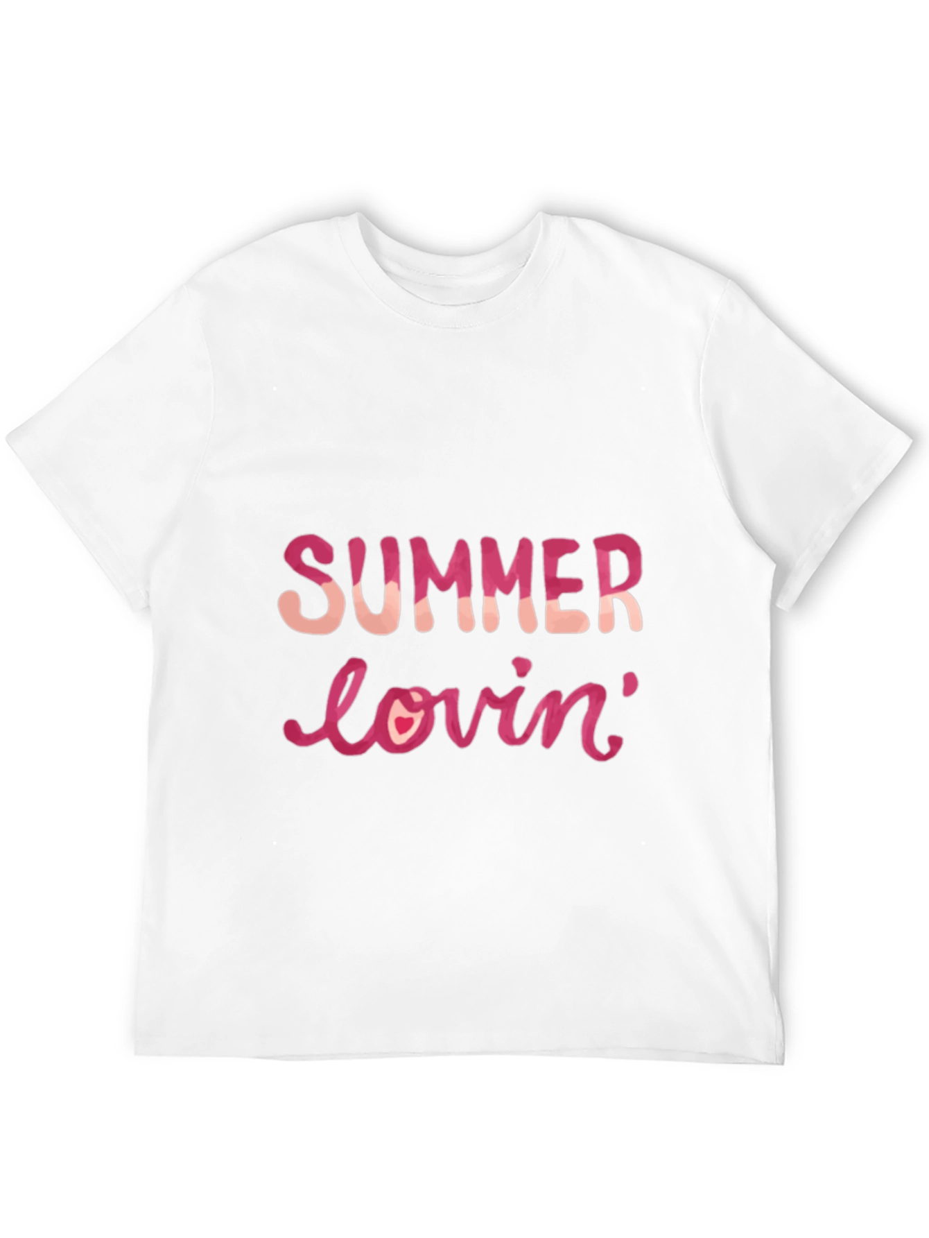 Summer Lovin Black Graphic Tee
