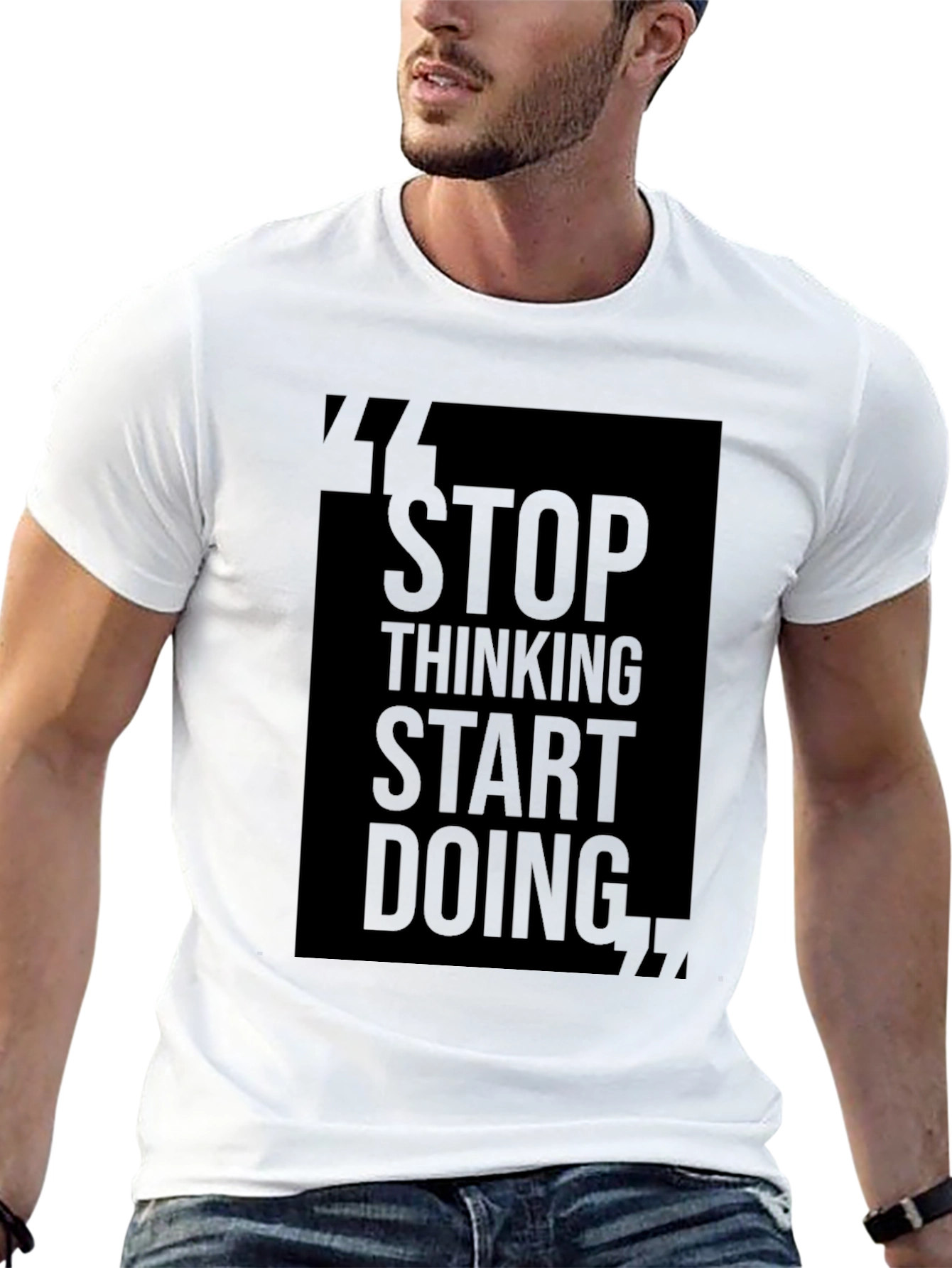 Stop Thinking Start Doing Tee