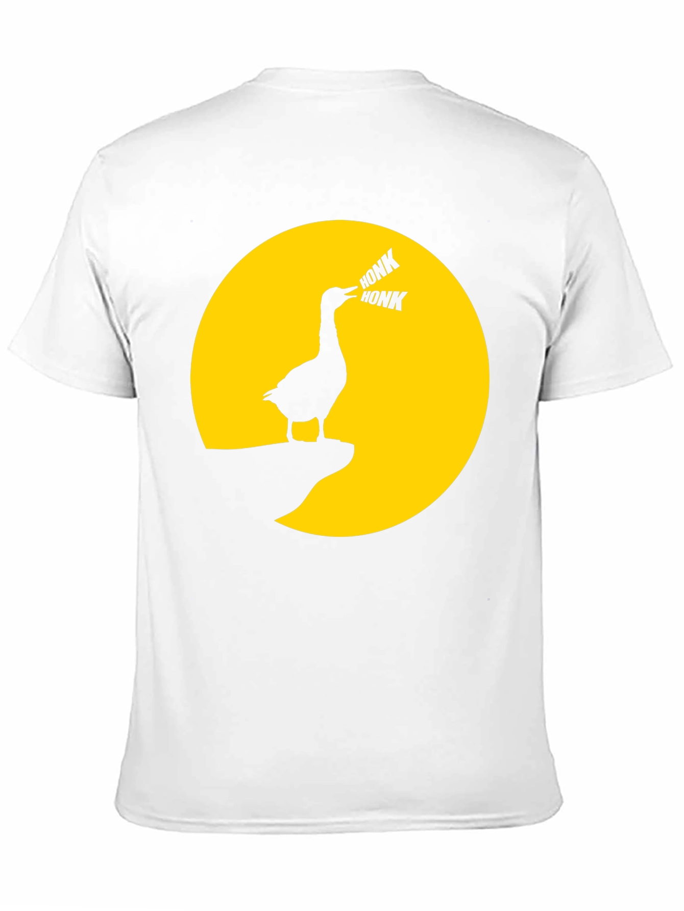 Honk Goose T-Shirt - Funny Moon Graphic Tee