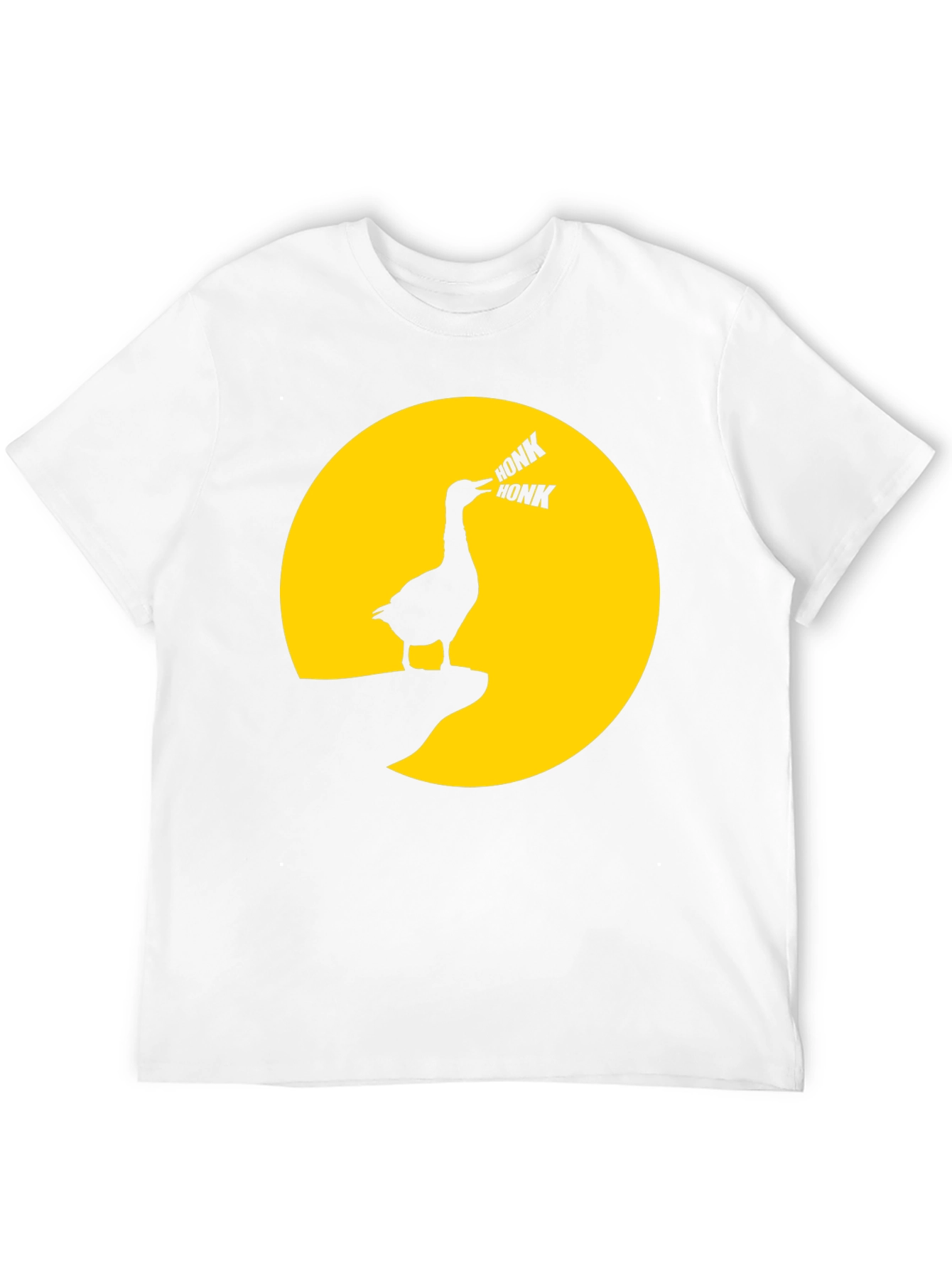 Honk Goose T-Shirt - Funny Moon Graphic Tee