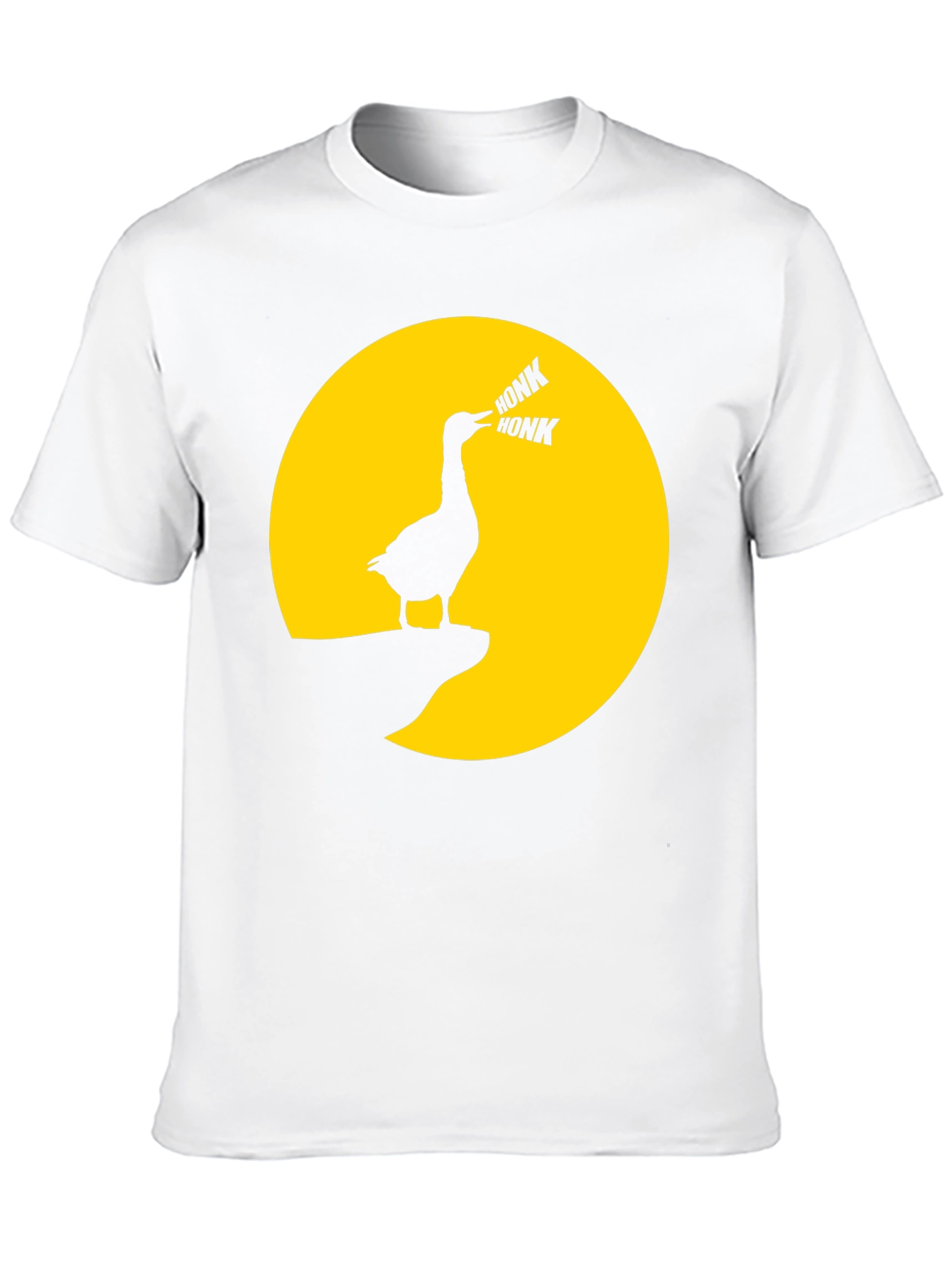 Honk Goose T-Shirt - Funny Moon Graphic Tee