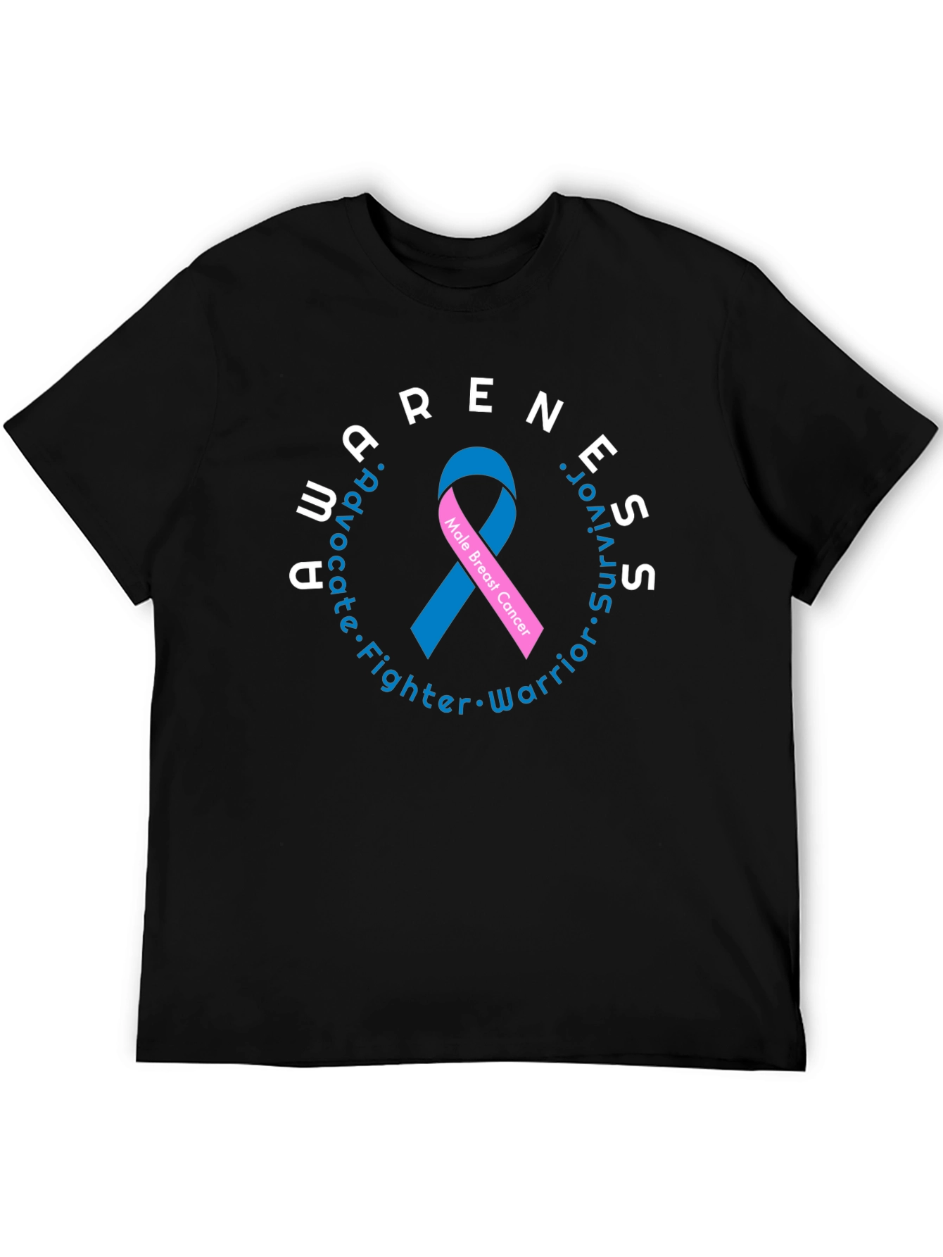 Male Breast Cancer Awareness T-Shirt