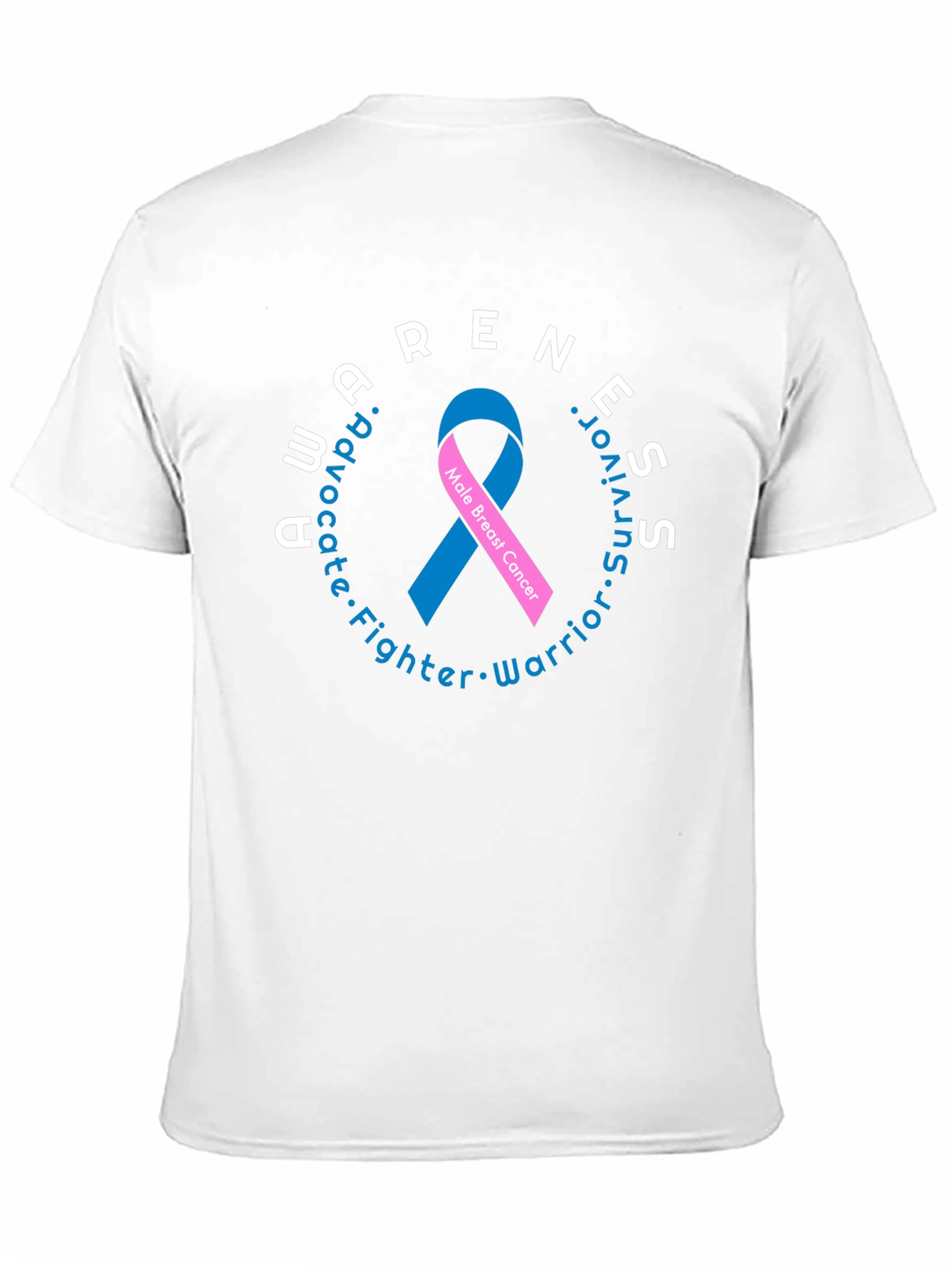 Male Breast Cancer Awareness T-Shirt