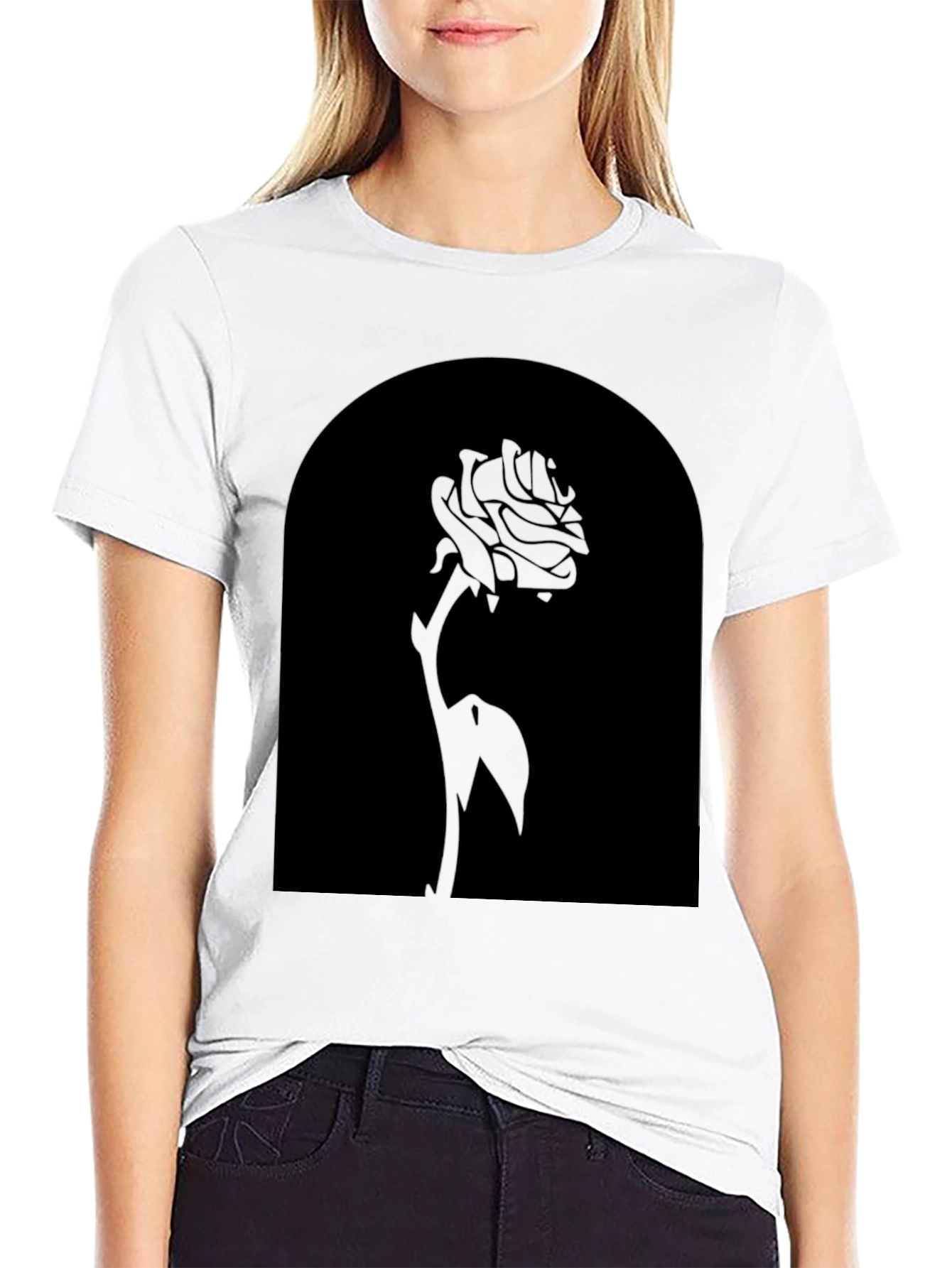 Dark Rose Graphic Tee