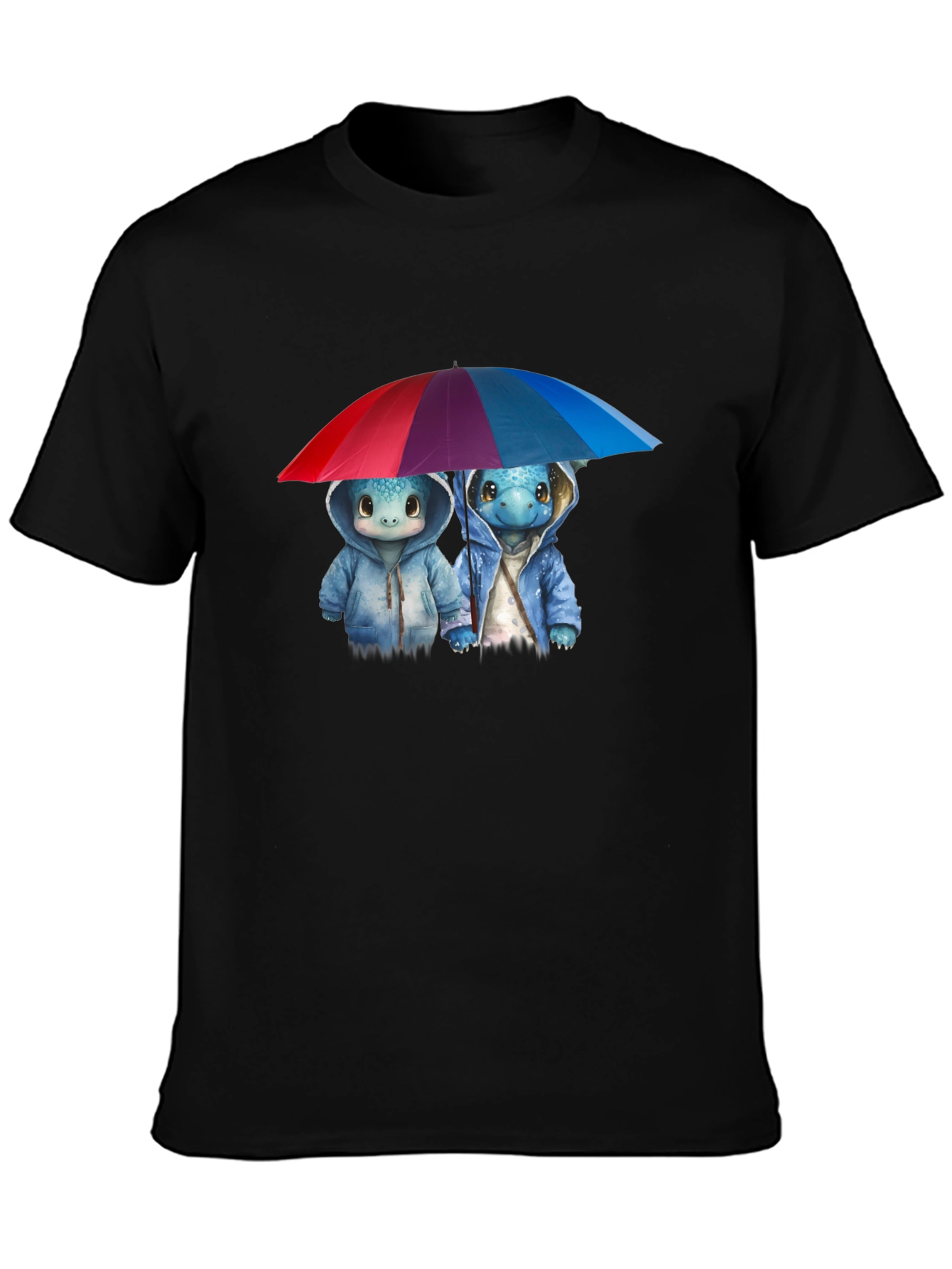 Cute Turtle Umbrella T-Shirt