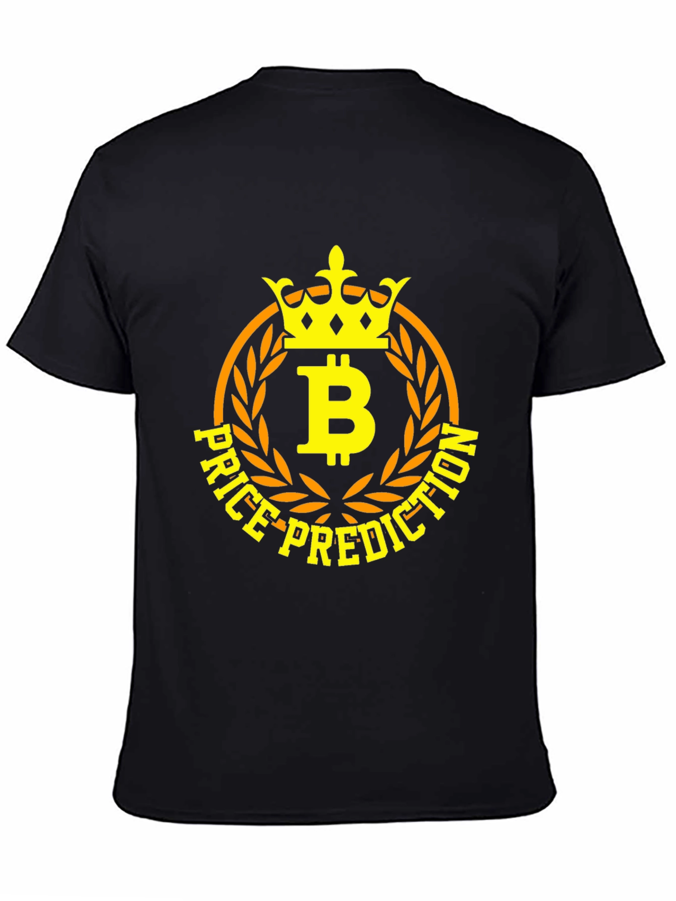 Bitcoin Price Prediction Black T-Shirt