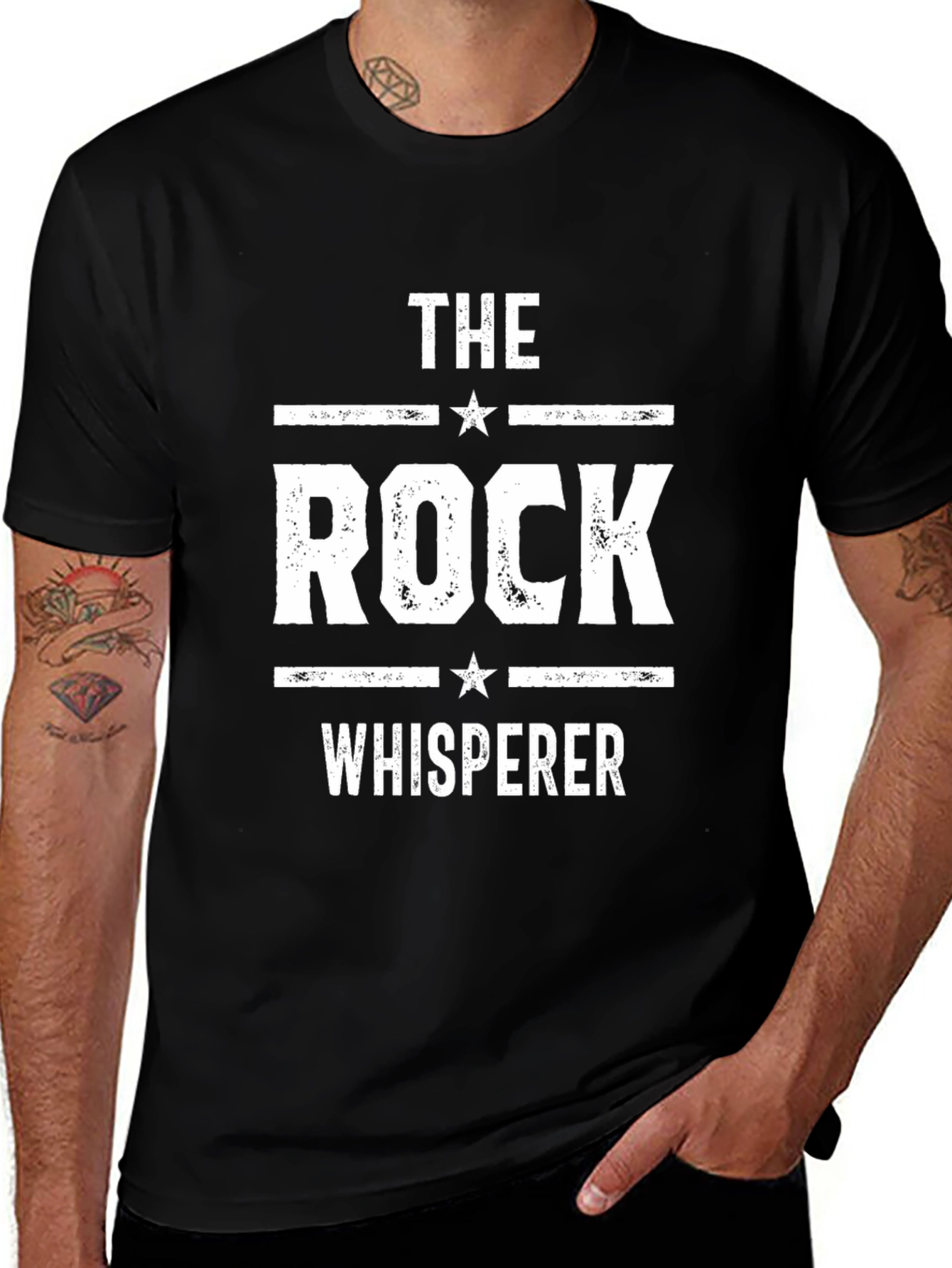 The Rock Whisperer Graphic T-Shirt