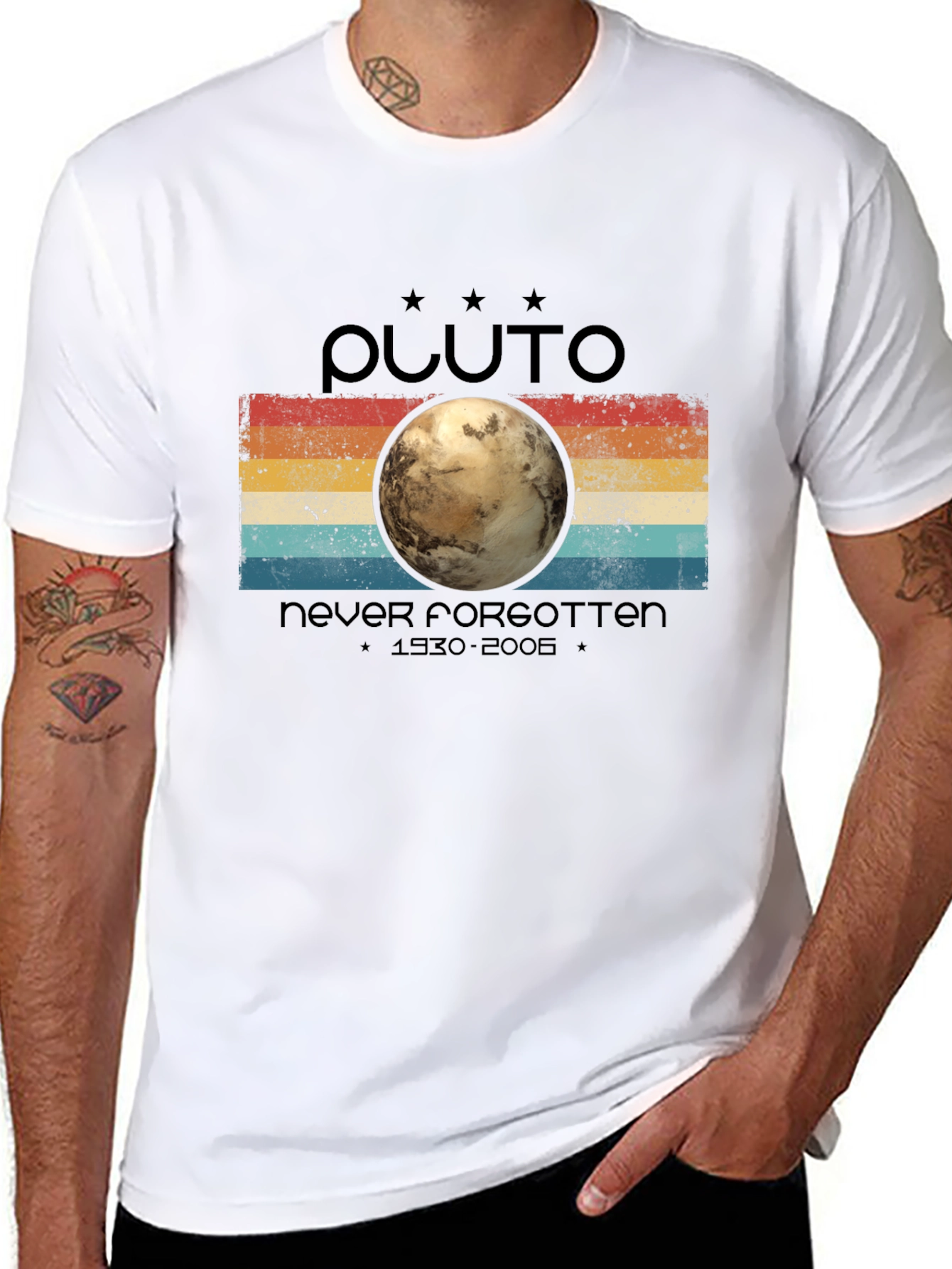 Pluto Never Forgotten Graphic Tee
