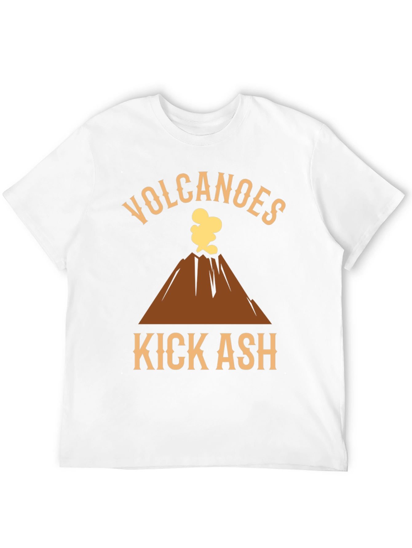 Volcanoes Kick Ash Graphic T-Shirt