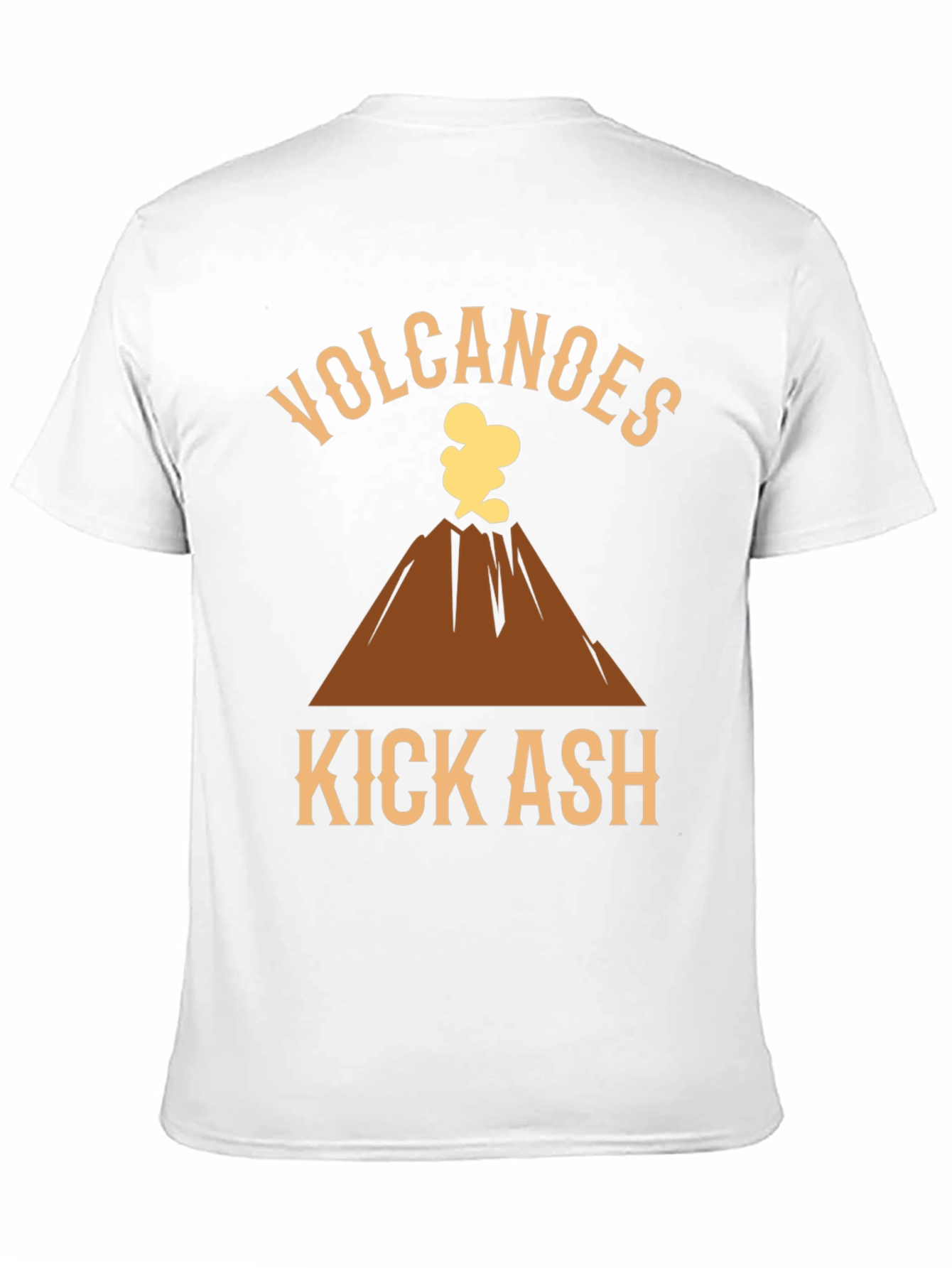Volcanoes Kick Ash Graphic T-Shirt