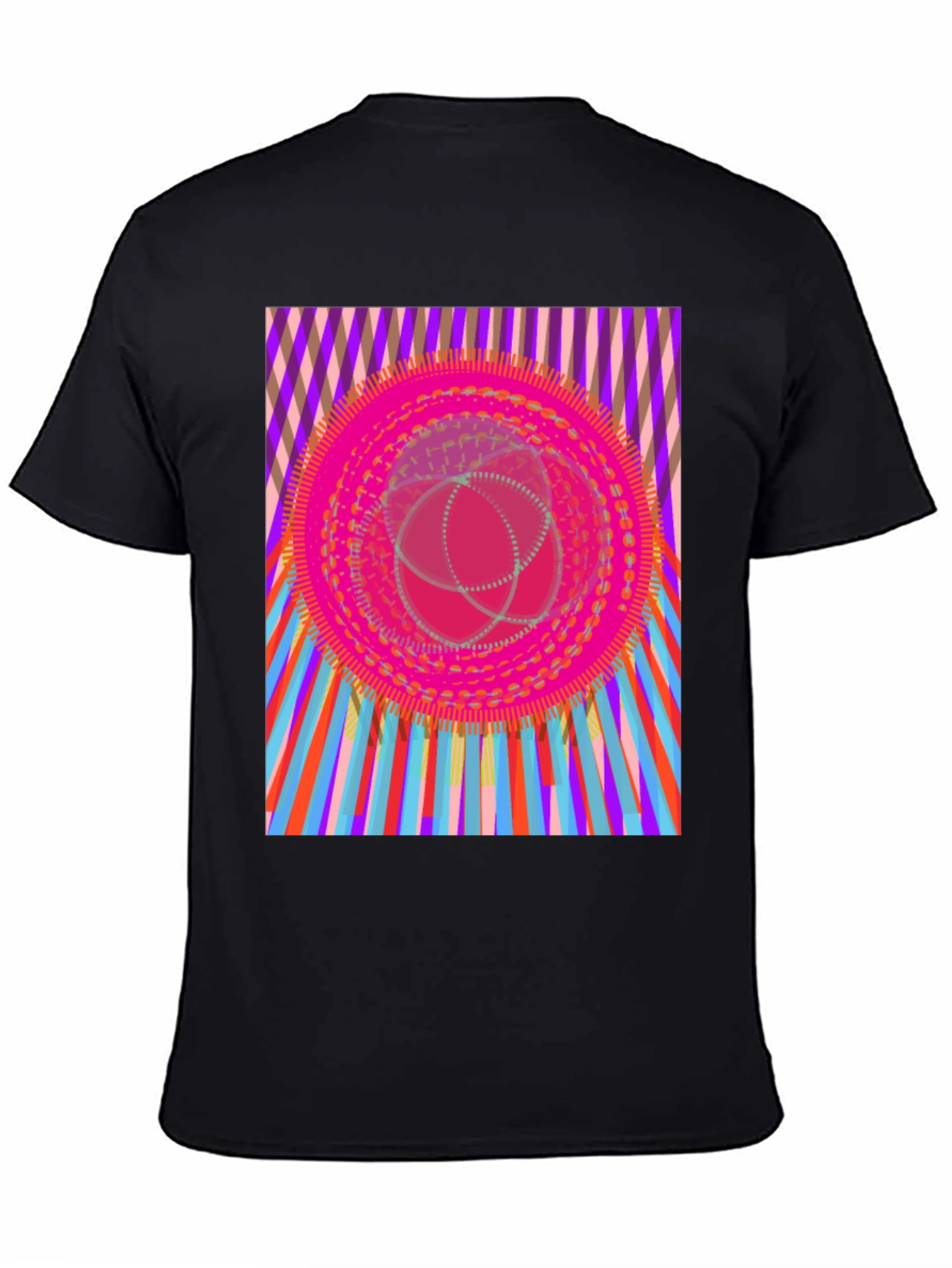Psychedelic Graphic Print T-Shirt