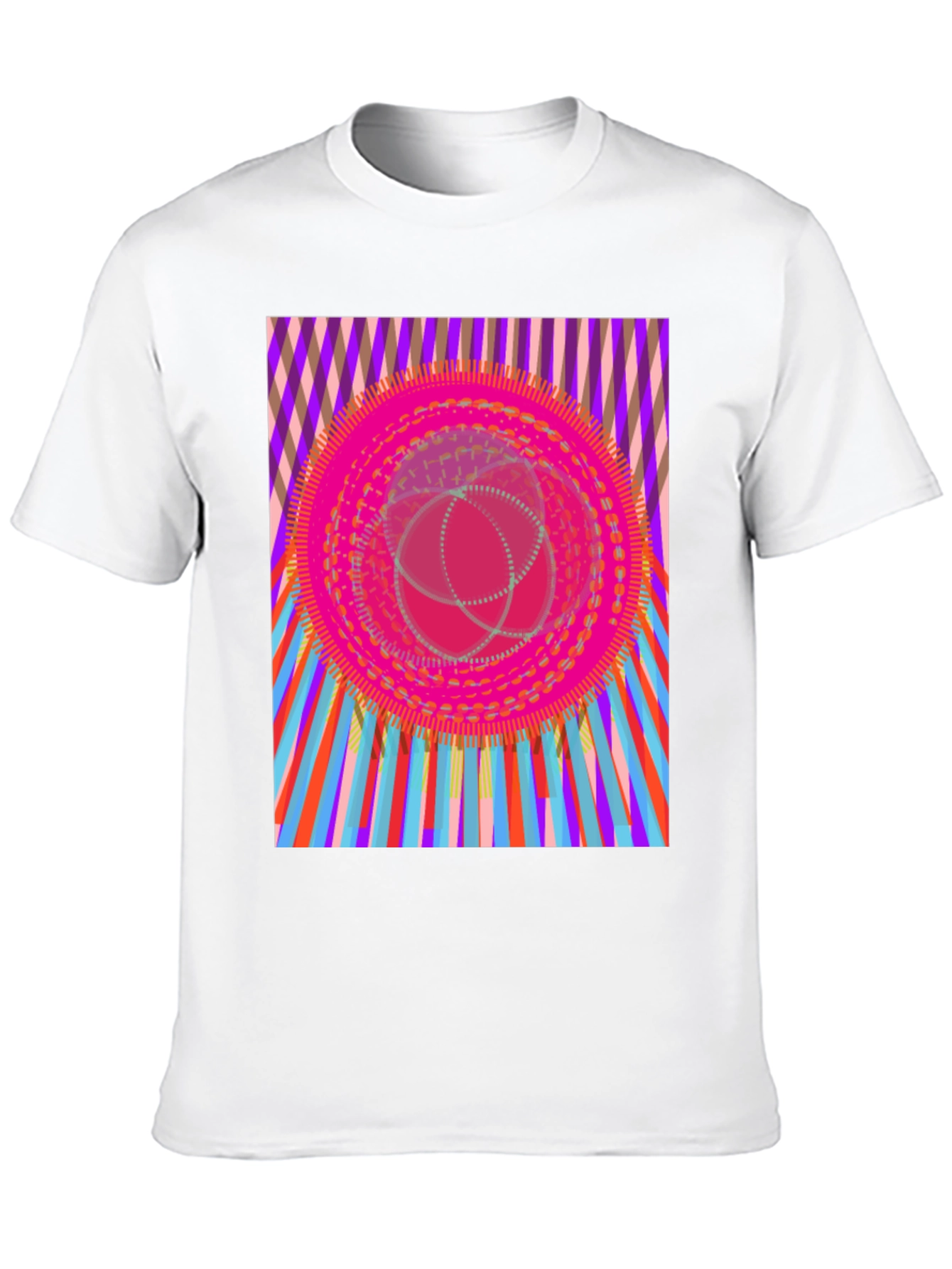 Psychedelic Graphic Print T-Shirt