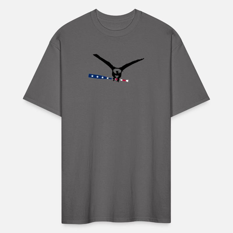 Eagle with American flag bat 4th of July