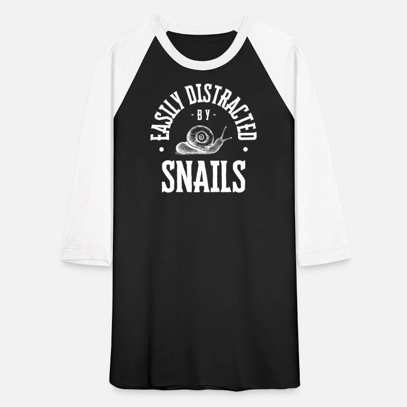 Easily Distracted By Snails Lover Funny