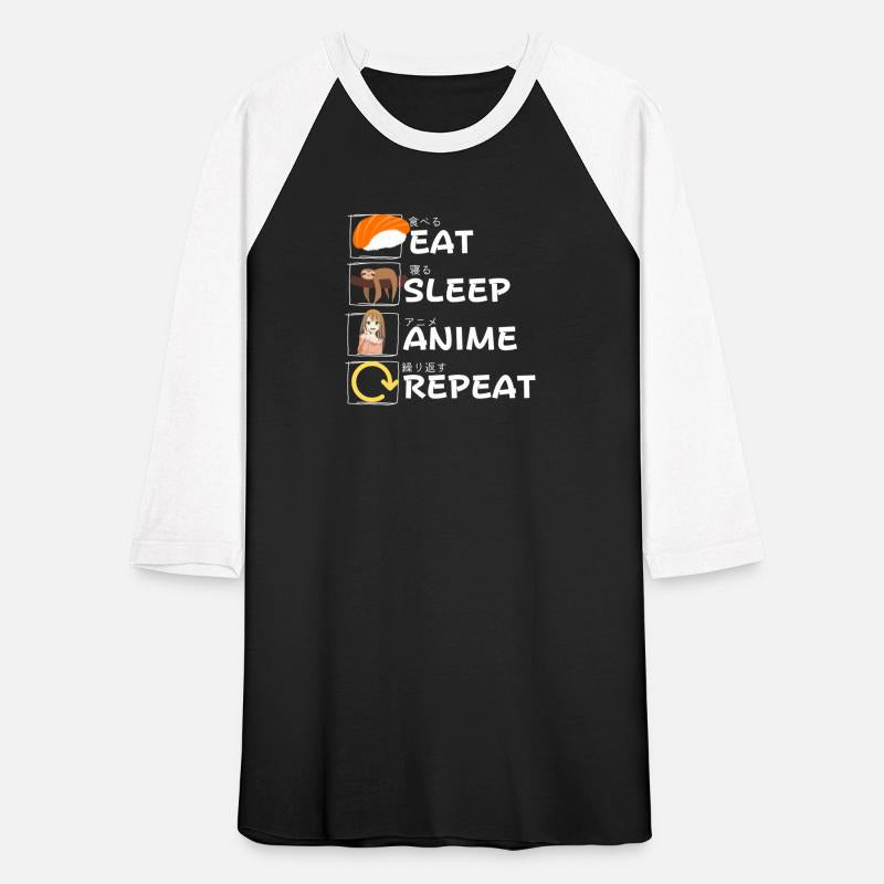 Eat Sleep Anime Repeat Shirt, Anime Manga