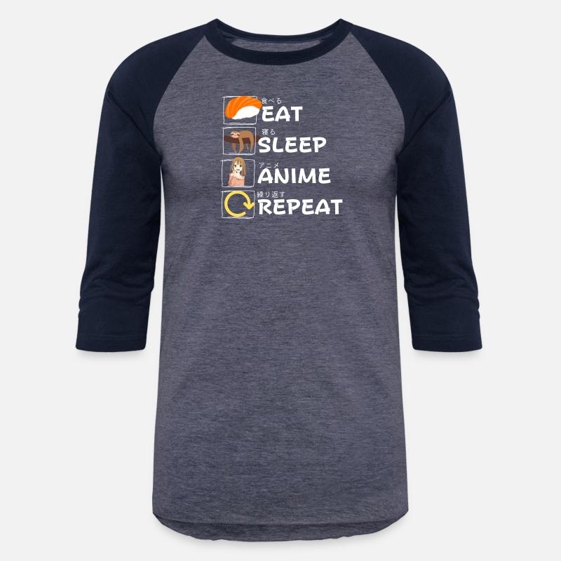Eat Sleep Anime Repeat Shirt, Anime Manga
