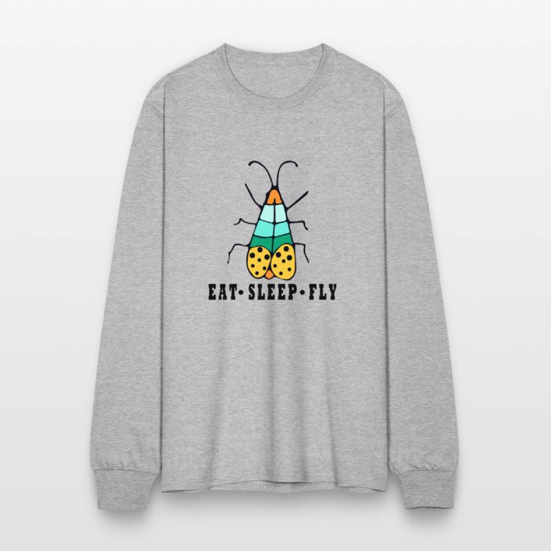 Eat sleep fly insects colorful design