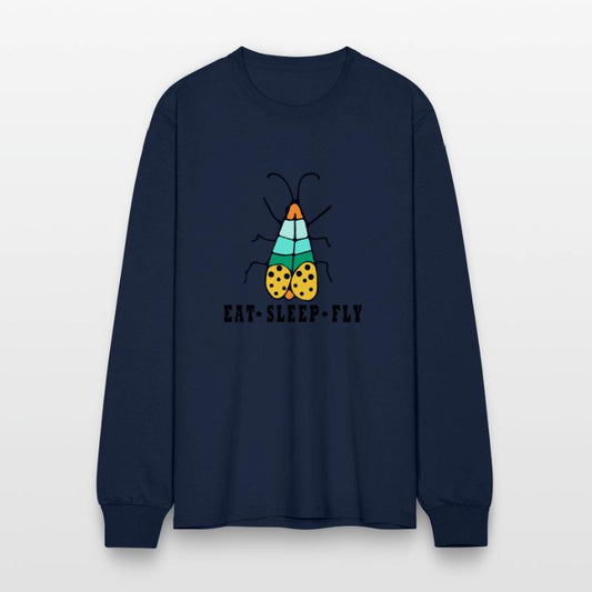 Eat sleep fly insects colorful design