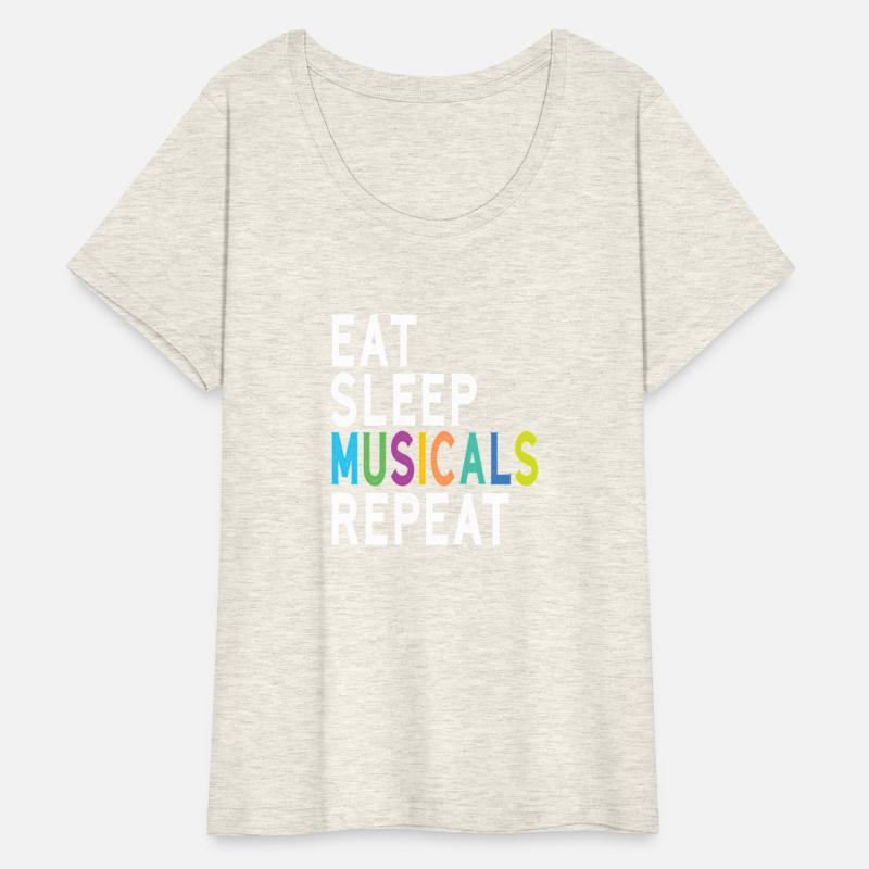 Eat Sleep Musicals Repeat Broadway Acting Thespian