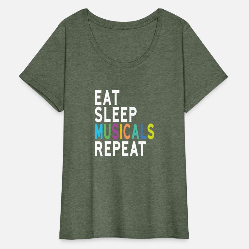 Eat Sleep Musicals Repeat Broadway Acting Thespian