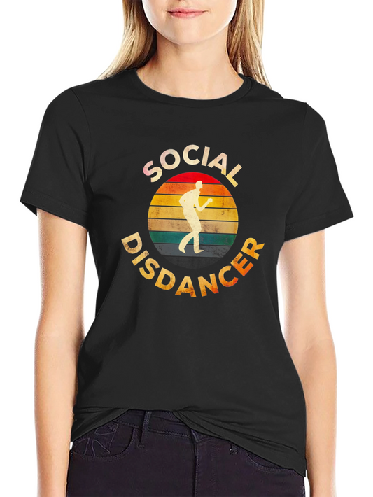 Social Distancer Retro T-Shirt