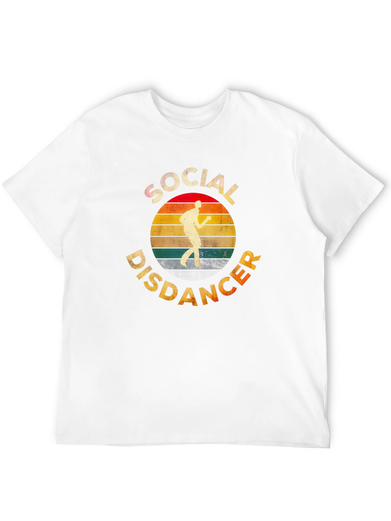 Social Distancer Retro T-Shirt