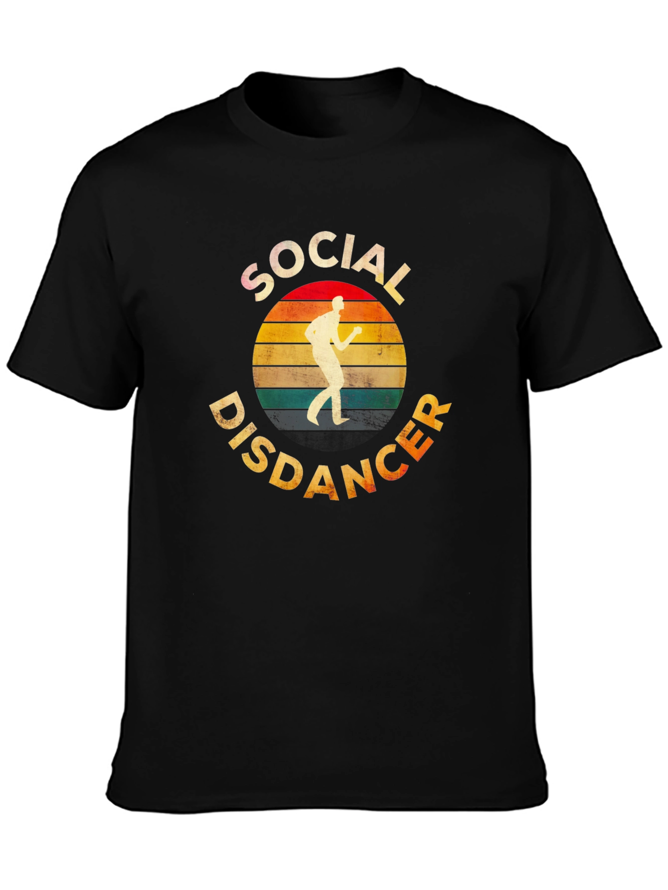 Social Distancer Retro T-Shirt