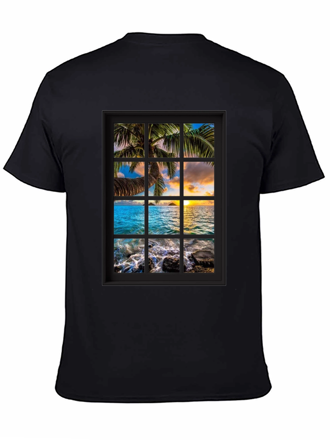 Tropical Island View T-Shirt