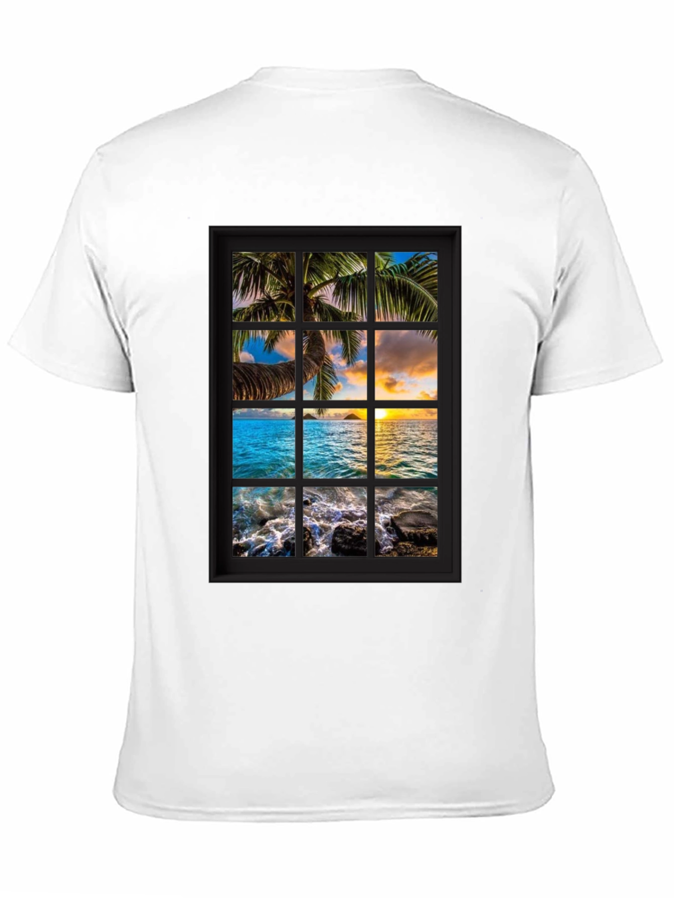 Tropical Island View T-Shirt