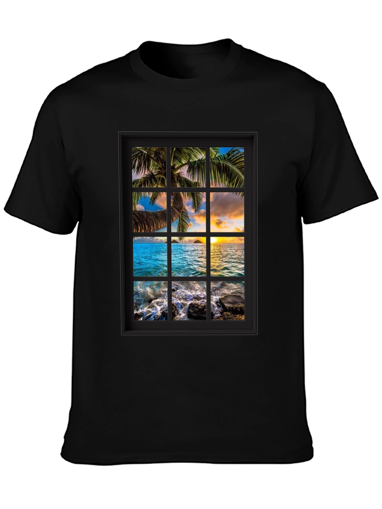 Tropical Island View T-Shirt