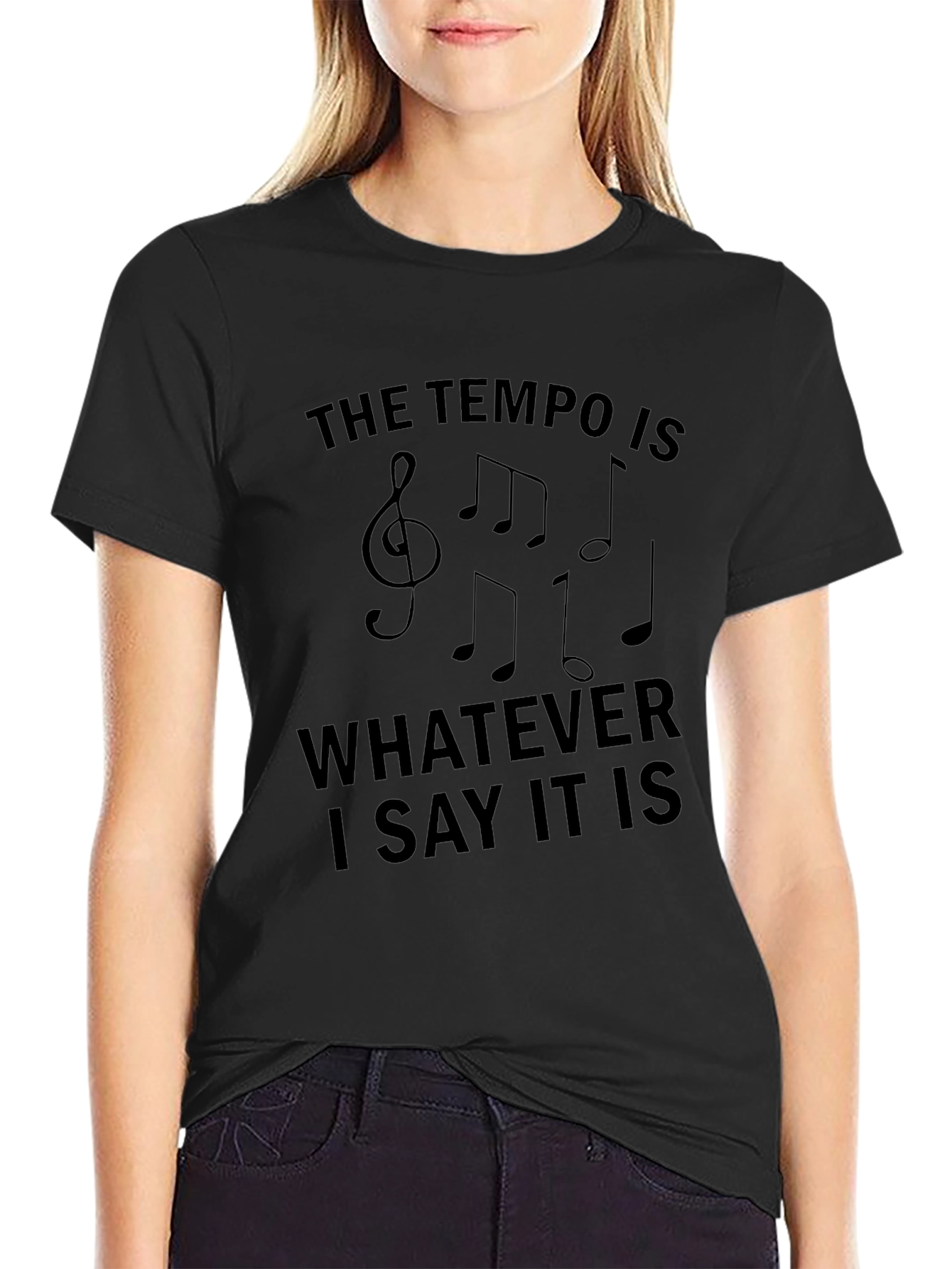 Tempo Music T-Shirt - Musician Humor Tee