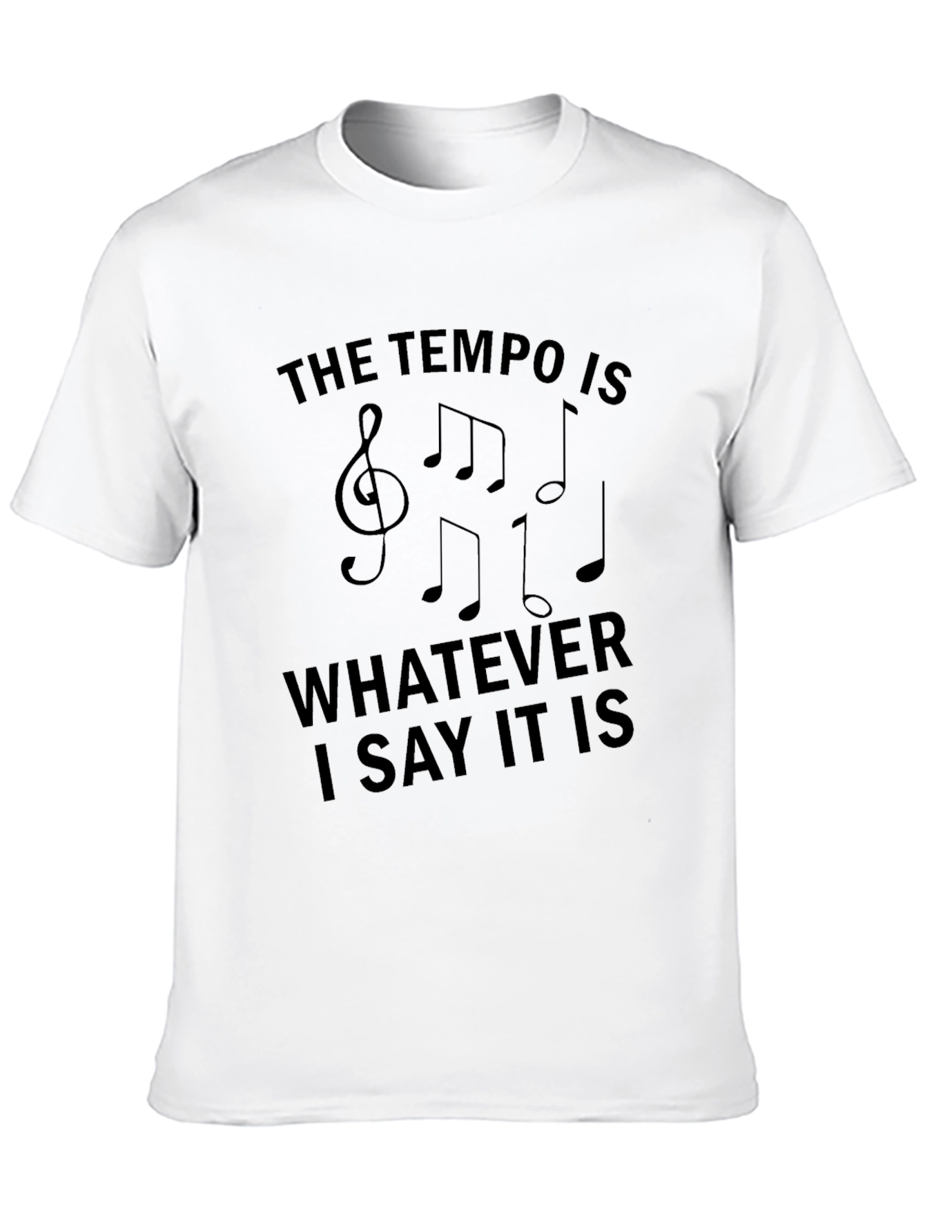 Tempo Music T-Shirt - Musician Humor Tee