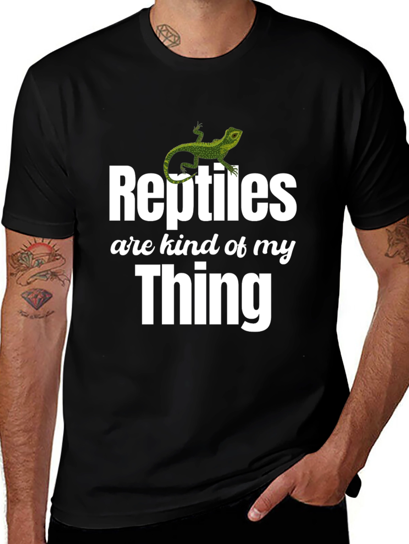 Reptiles Are Kind of My Thing Graphic T-Shirt