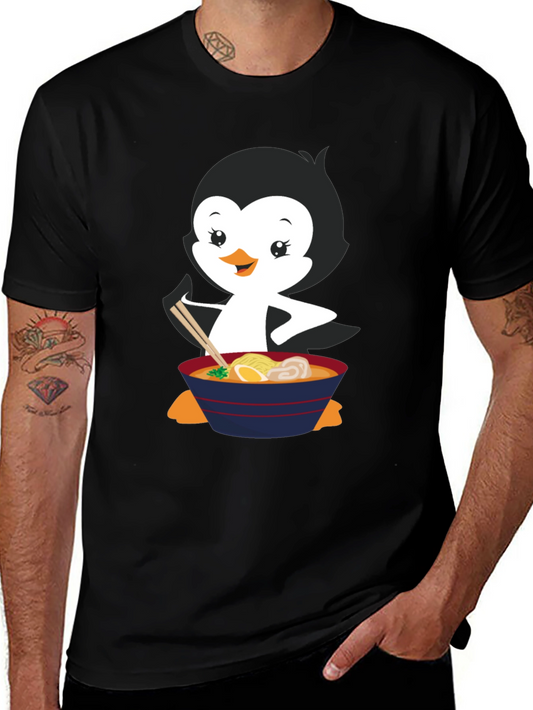 Ramen Penguin Graphic Tee