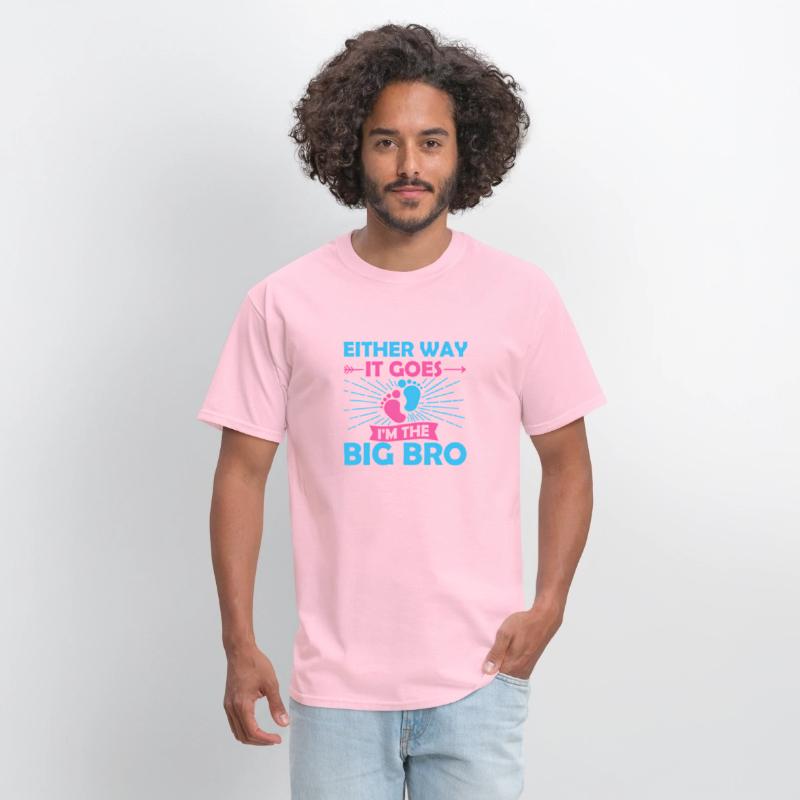 Either Way It Goes I'M The Big Bro Gender Reveal