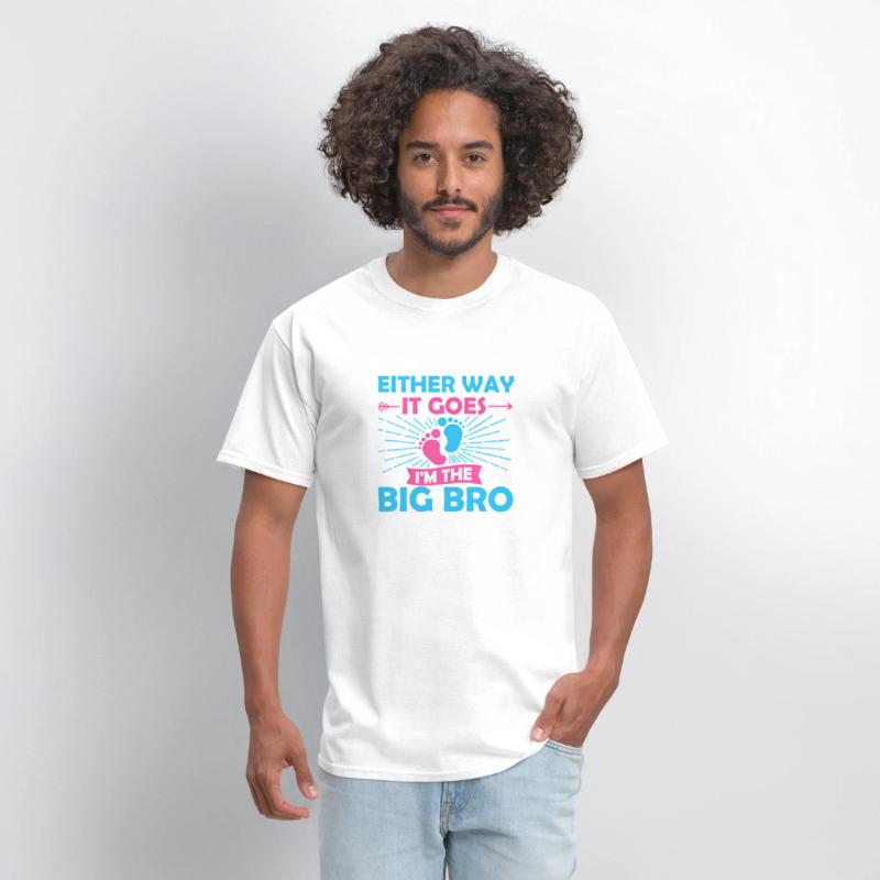 Either Way It Goes I'M The Big Bro Gender Reveal